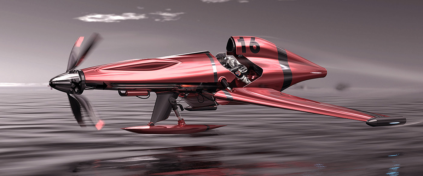 SchneiderTrophy，Water plane，concept，