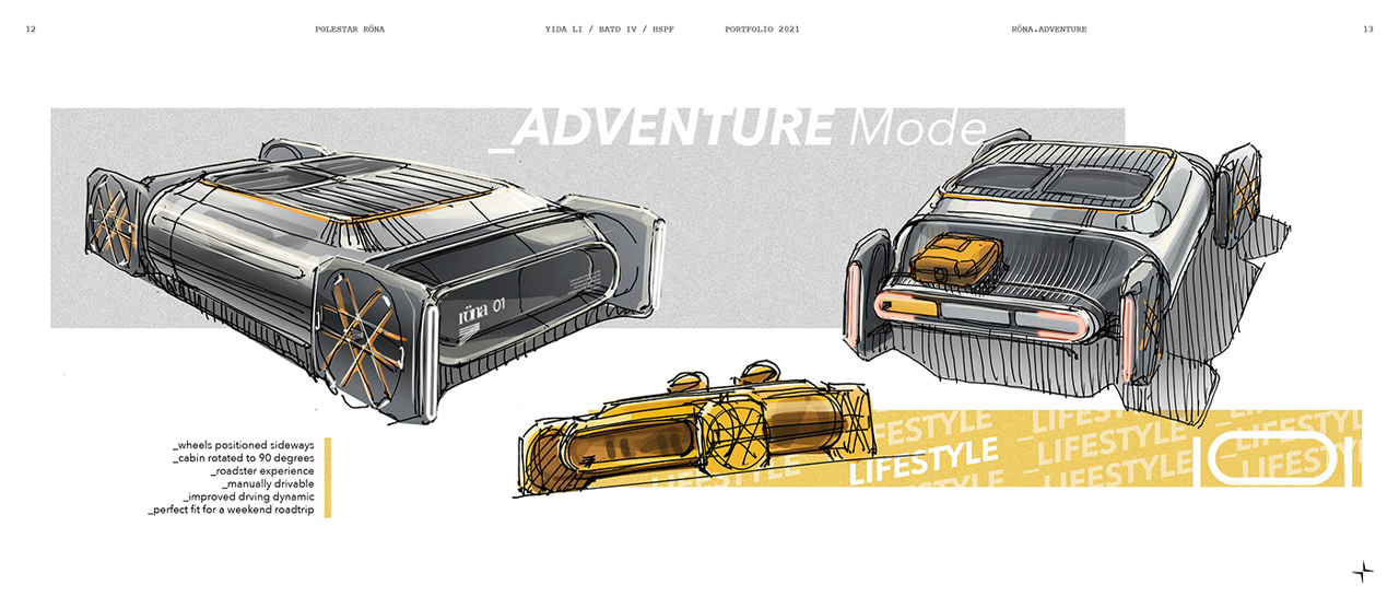 Polestar，Automatic driving，concept，modularization，multi-function，Multimode，automobile，City car，