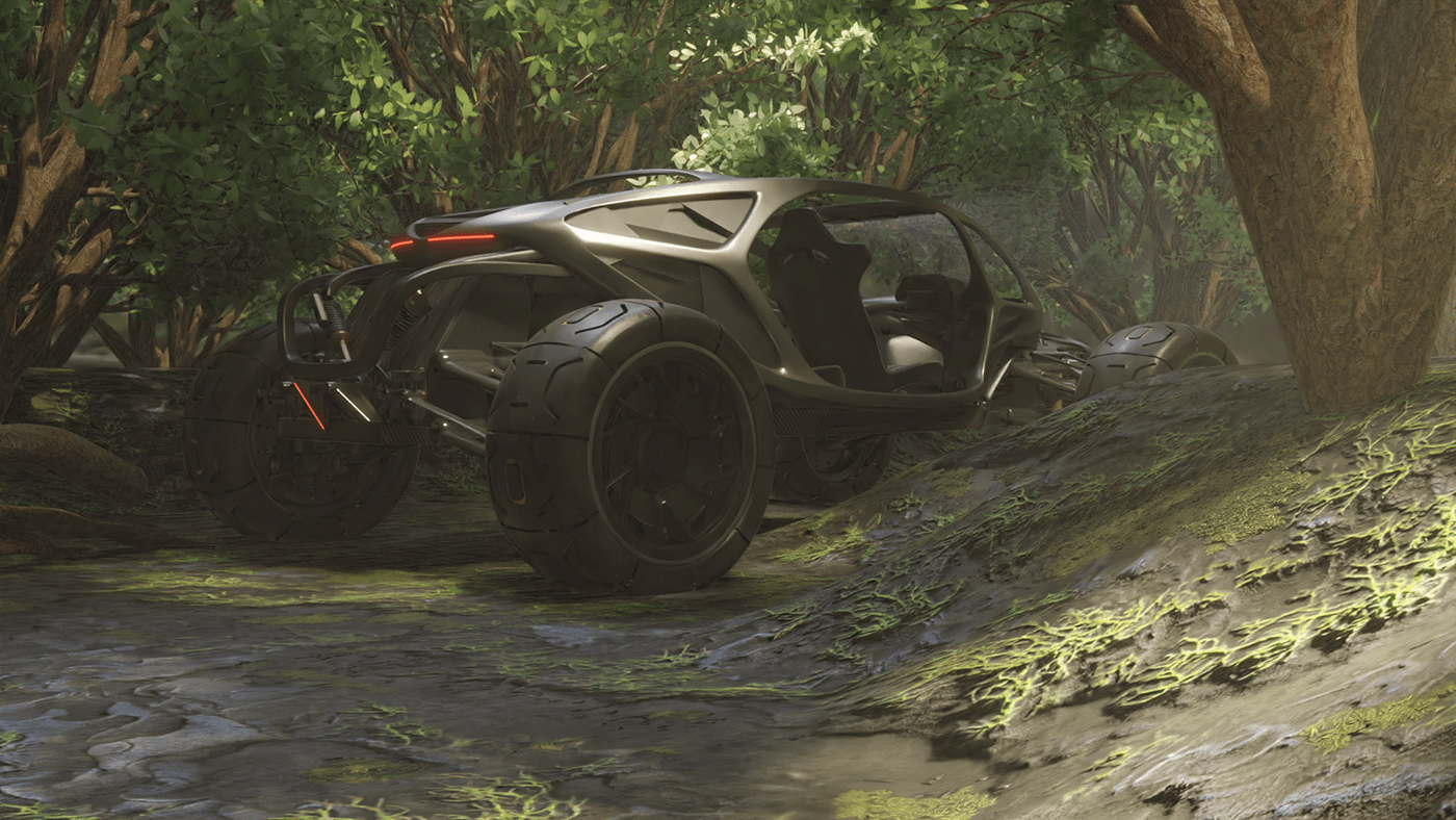 Off-road vehicle，Concept Car，modeling，vehicle，