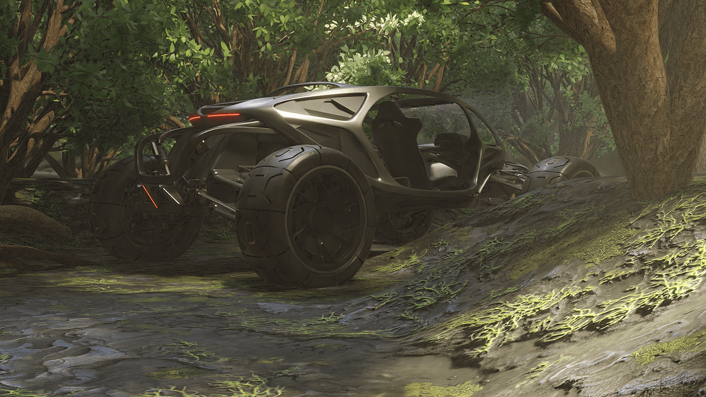 Off-road vehicle，Concept Car，modeling，vehicle，