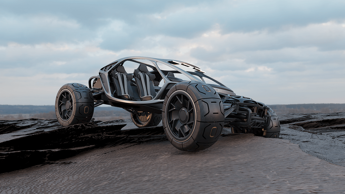 Off-road vehicle，Concept Car，modeling，vehicle，