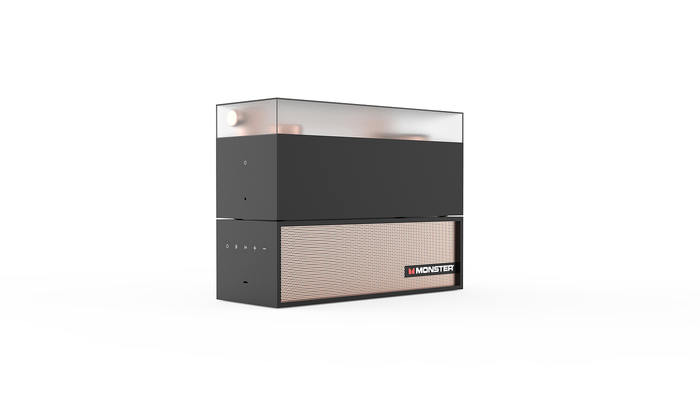 Black glue，loudspeaker box，Bluetooth Speaker ，Vinyl record，Transparent material，Split speaker，