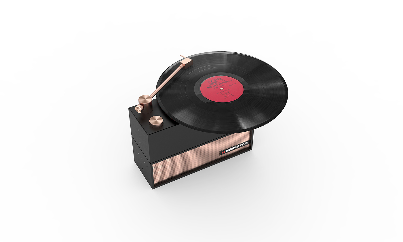 Black glue，loudspeaker box，Bluetooth Speaker ，Vinyl record，Transparent material，Split speaker，