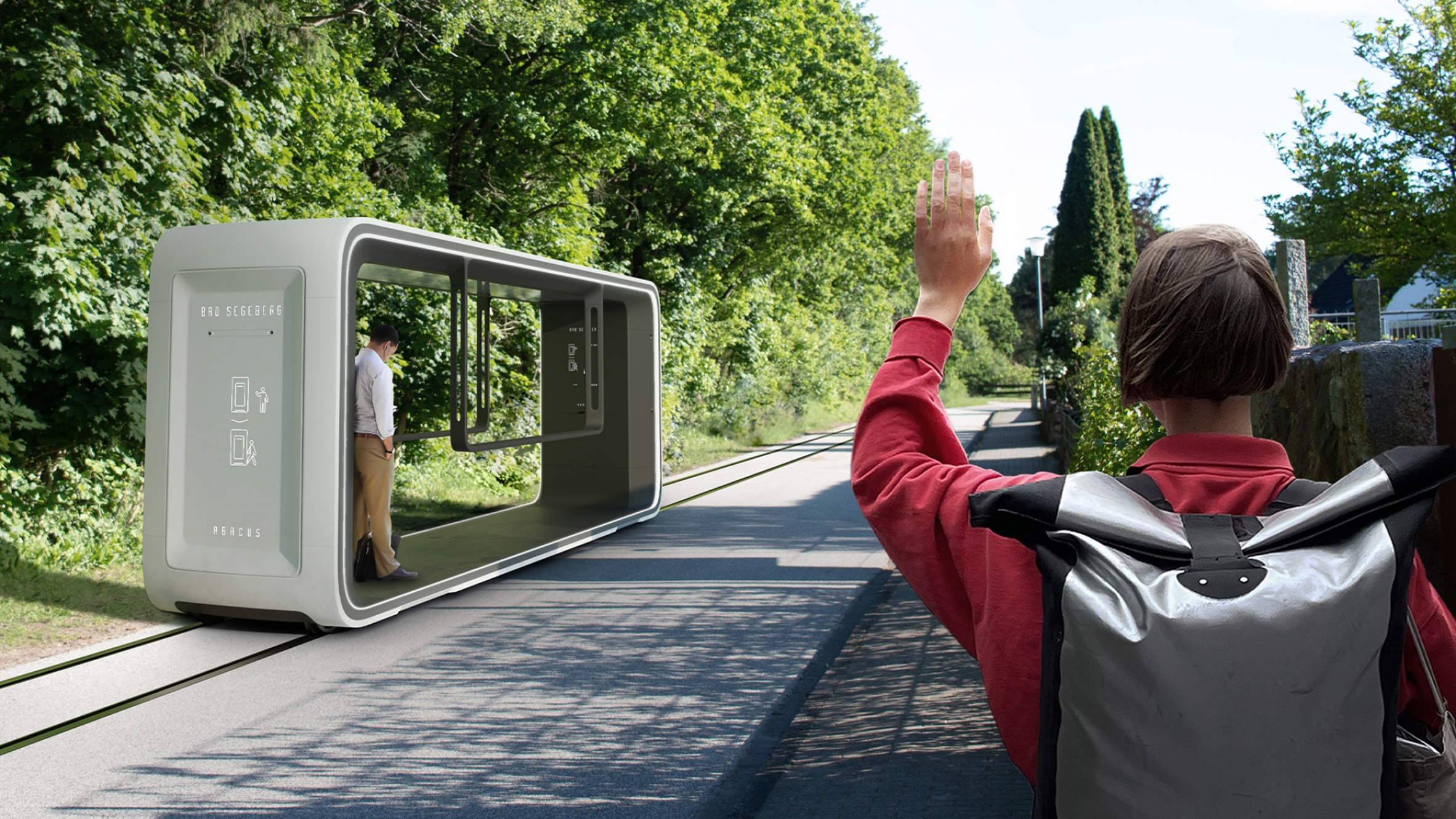 tram，Future traffic，Electric，industrial design，