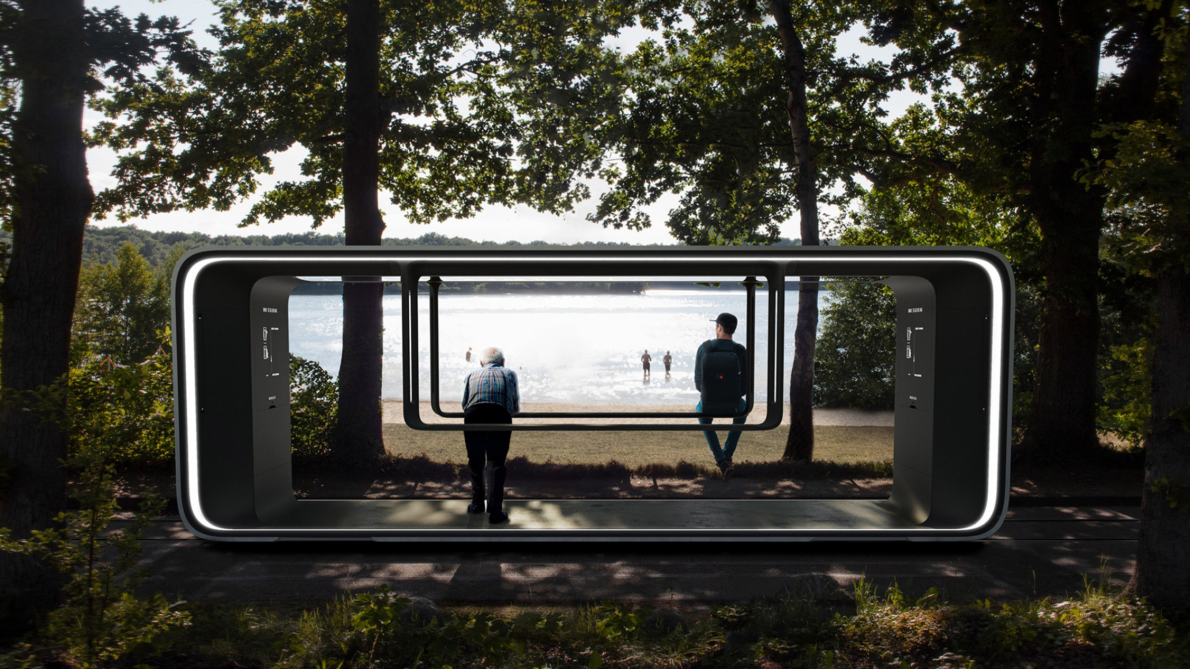 tram，Future traffic，Electric，industrial design，