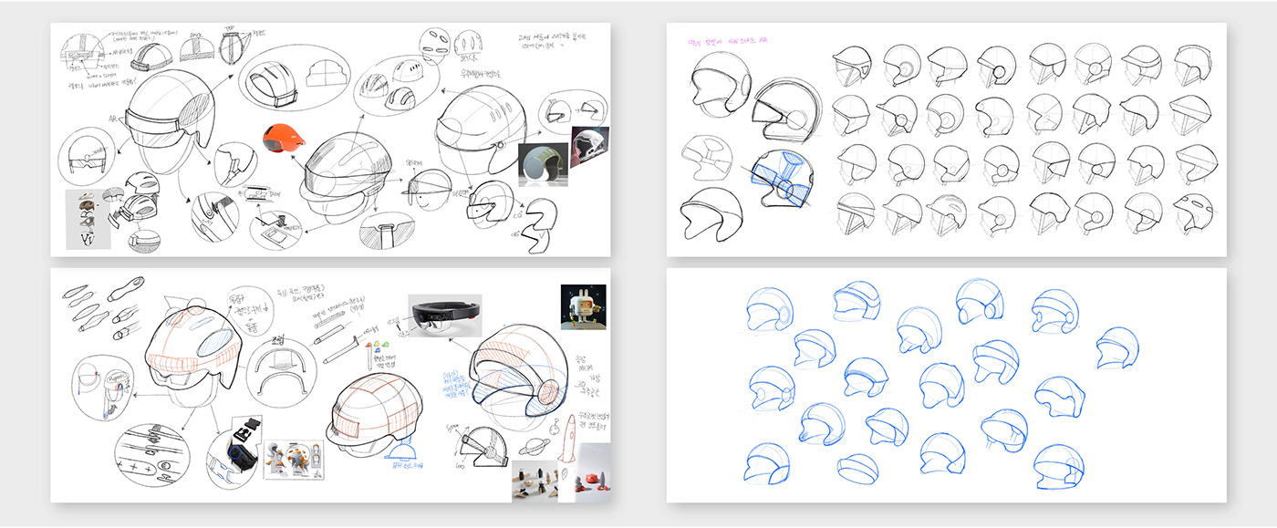 industrial design，product design，AR helmet，Virtual space，Graffiti，