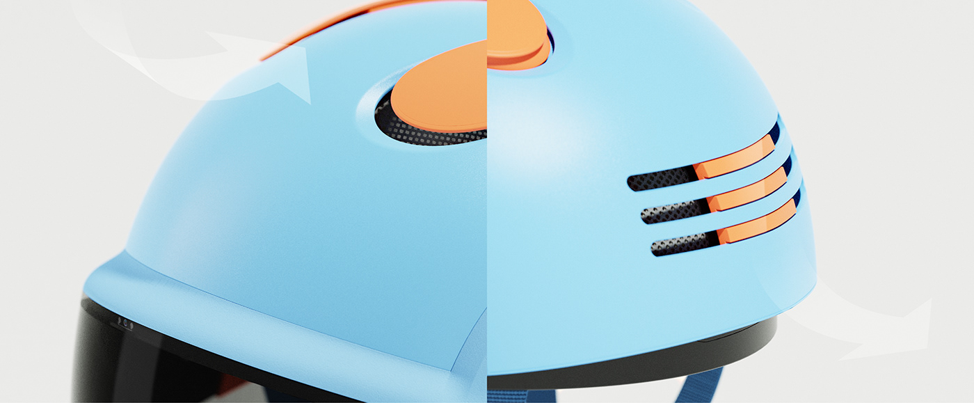 industrial design，product design，AR helmet，Virtual space，Graffiti，