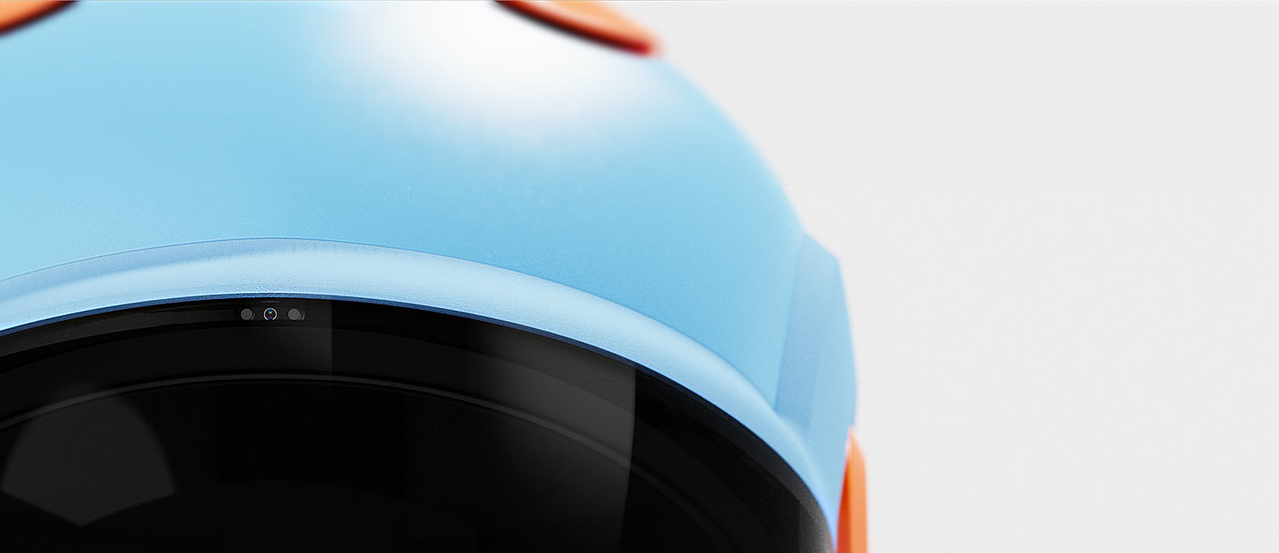 industrial design，product design，AR helmet，Virtual space，Graffiti，