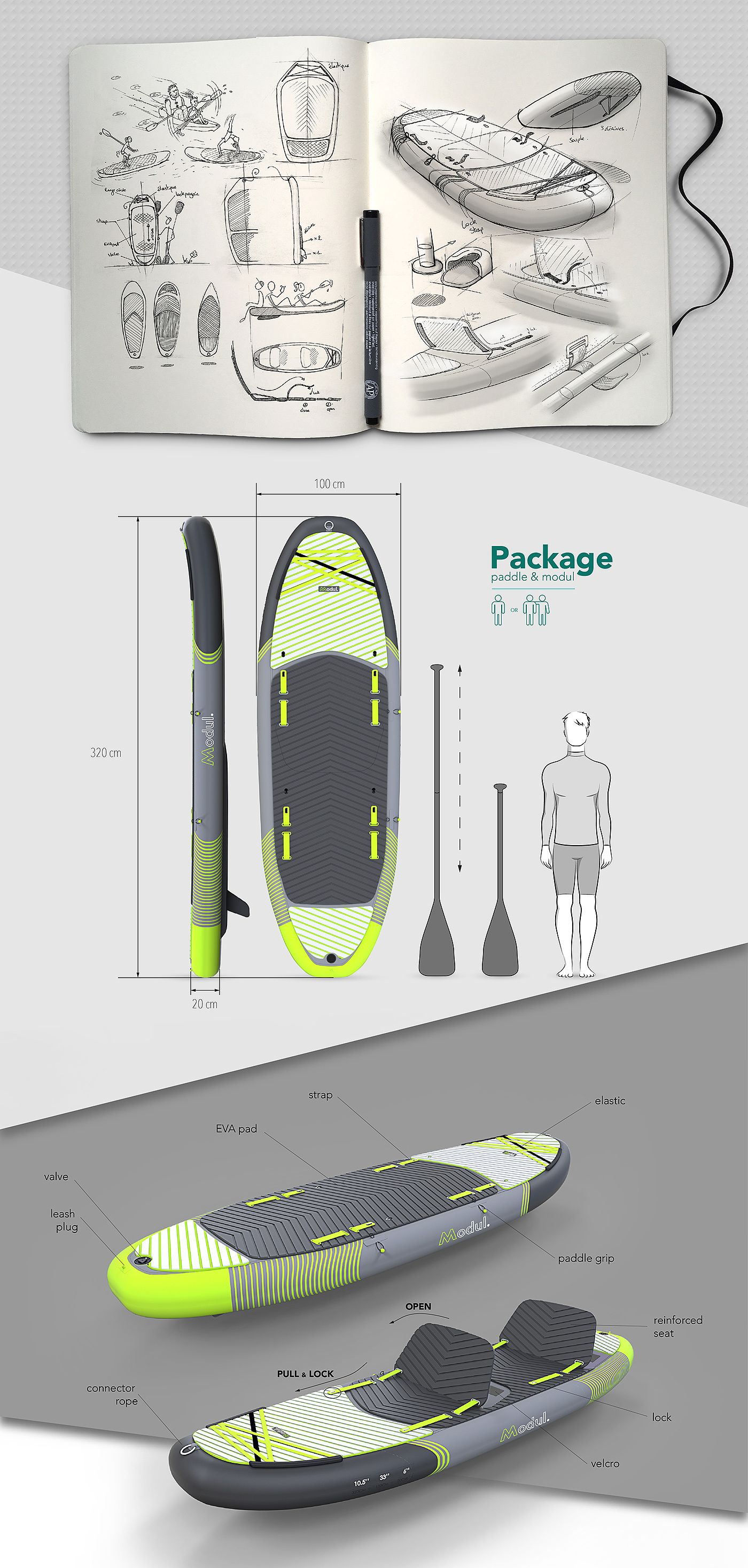 Inflatable Kayaks ，Standing propeller，Stand Up Paddle，