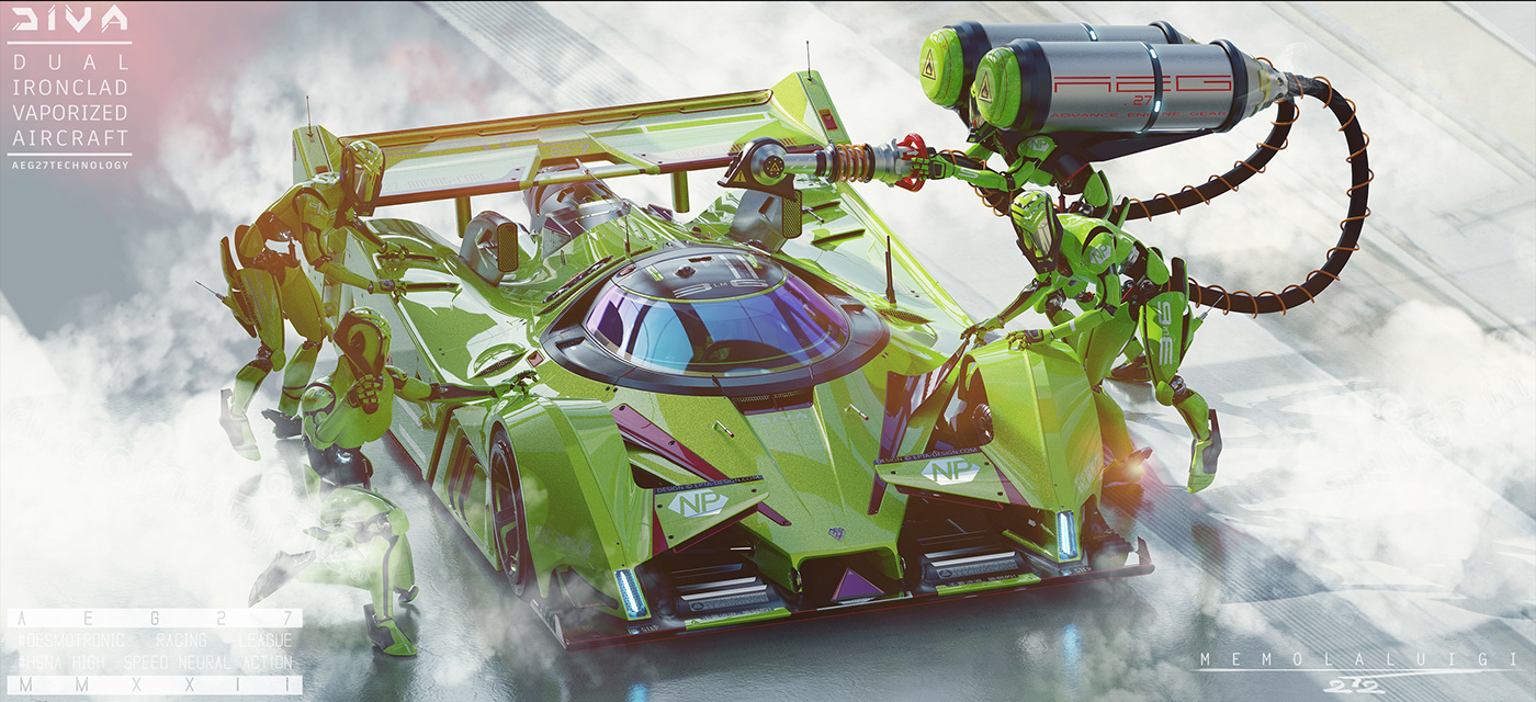 Automobile concept，3D car，Digital art，Vehicle vision，Render，