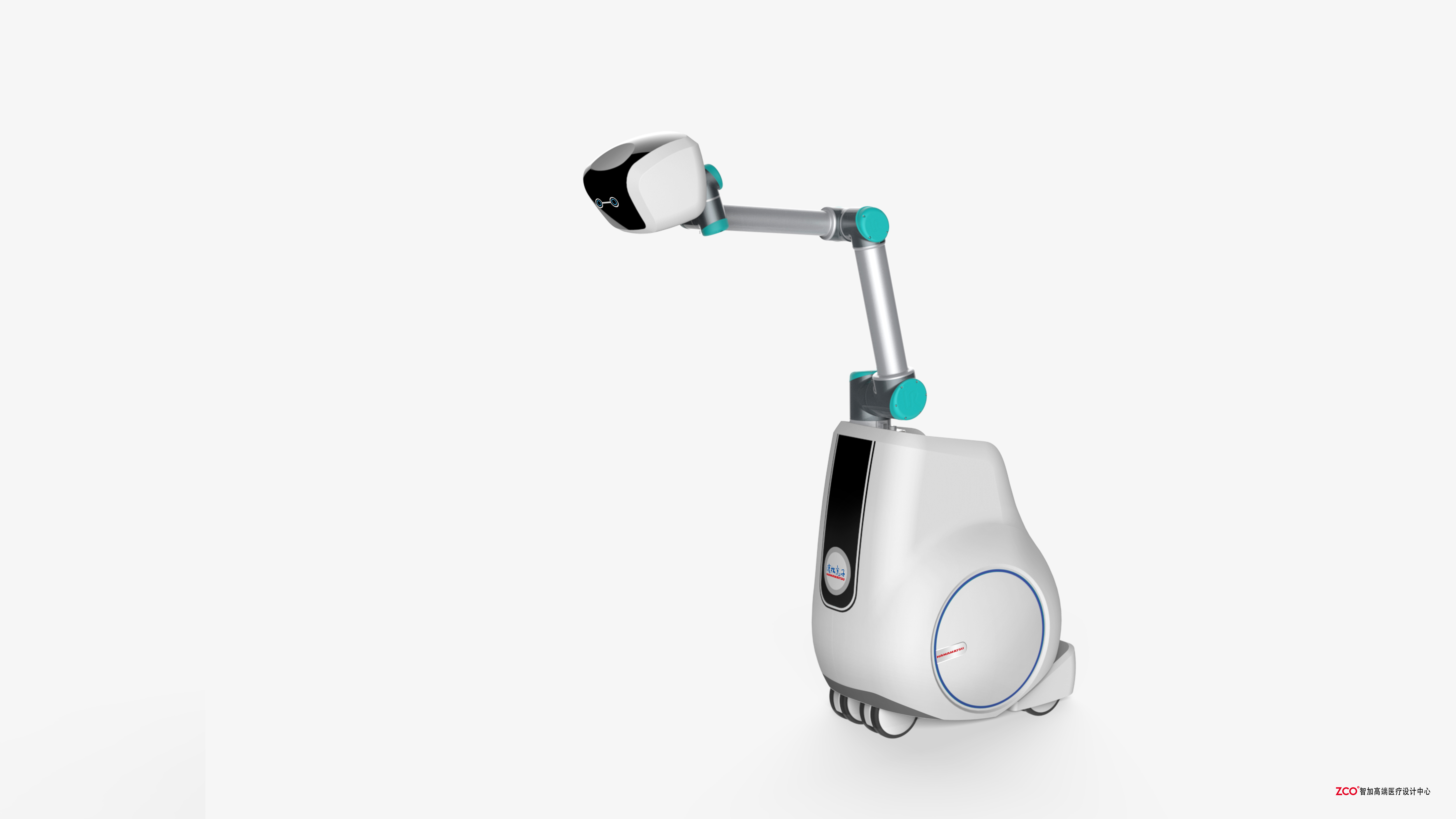 Zhijia design，Chika，small-scale，robot，human body，testing，medical care，