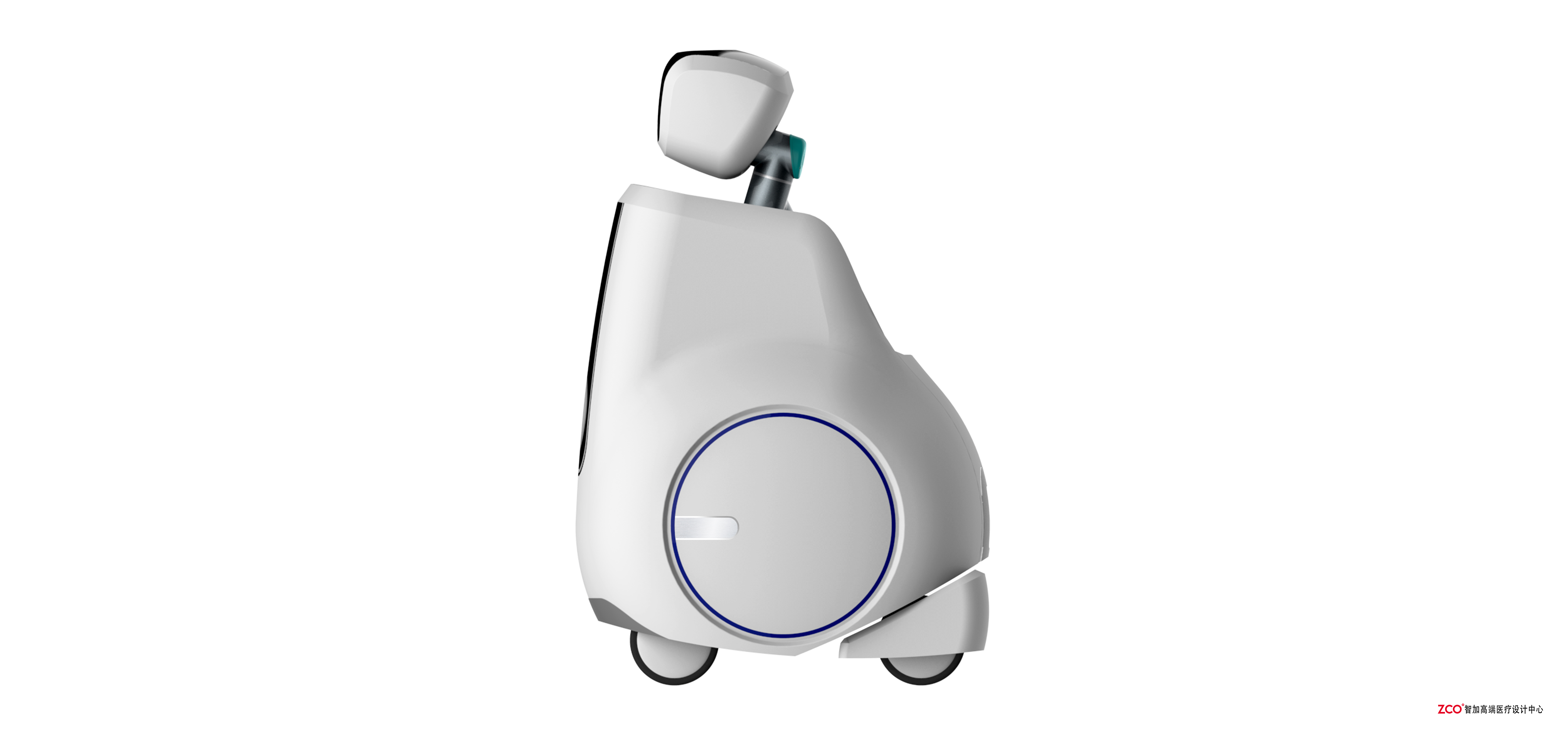 Zhijia design，Chika，small-scale，robot，human body，testing，medical care，