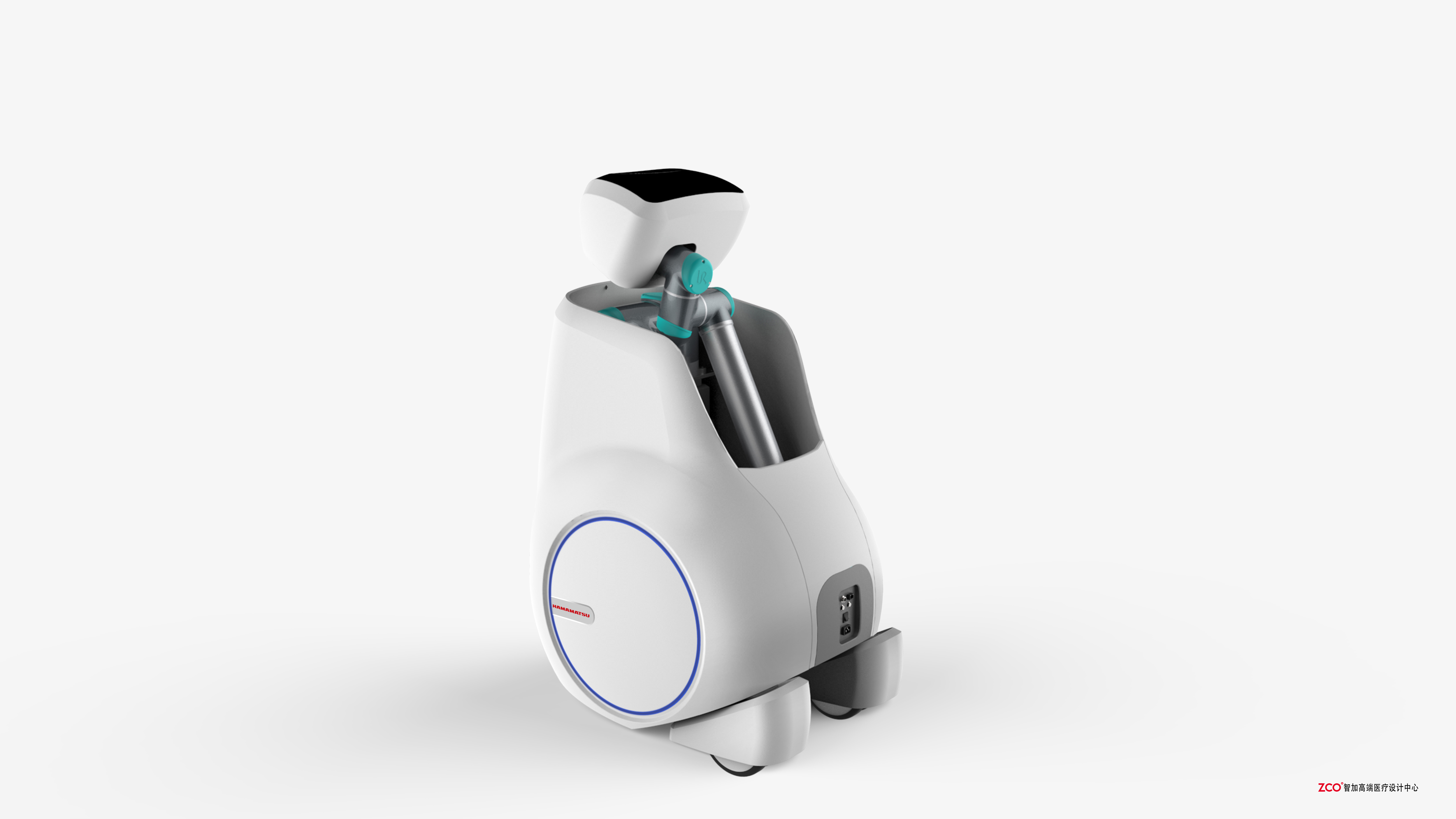 Zhijia design，Chika，small-scale，robot，human body，testing，medical care，