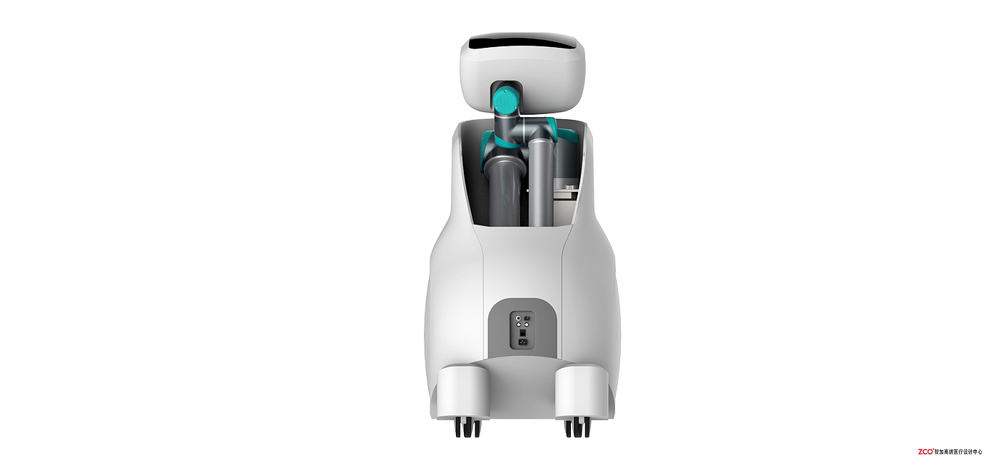 Zhijia design，Chika，small-scale，robot，human body，testing，medical care，