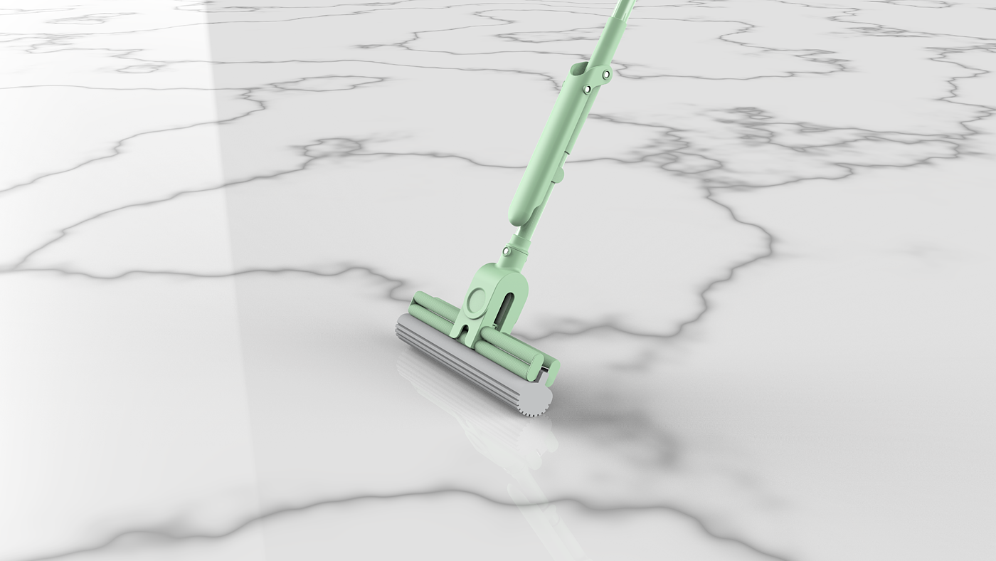 Design of collodion mop，Mop design，Cleaning tool design，Commodity Design，