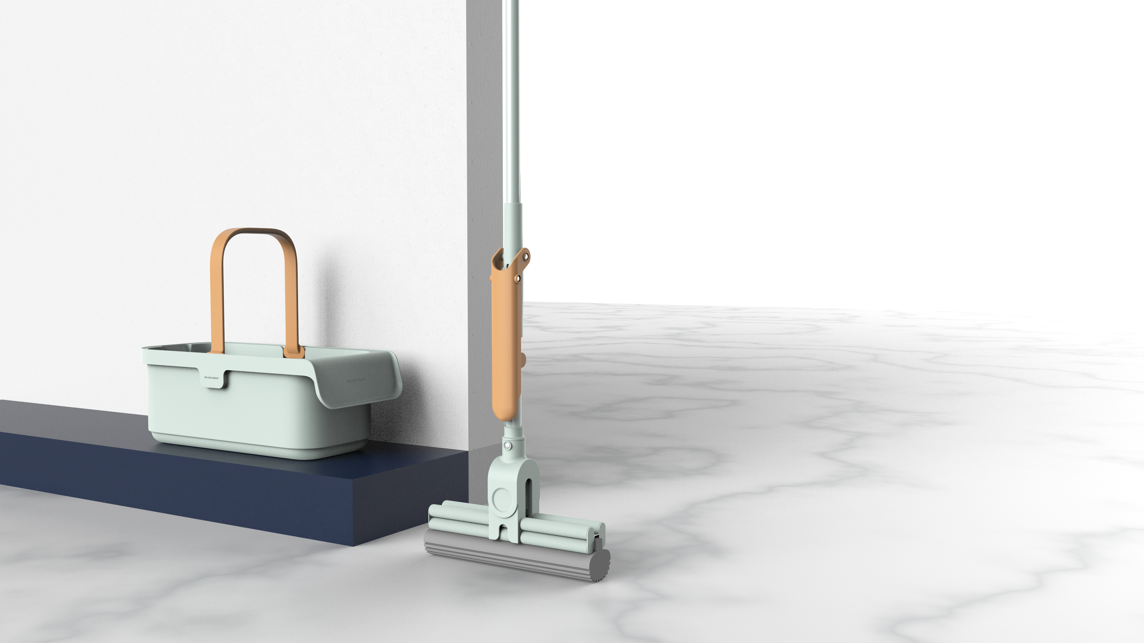 Design of collodion mop，Mop design，Cleaning tool design，Commodity Design，