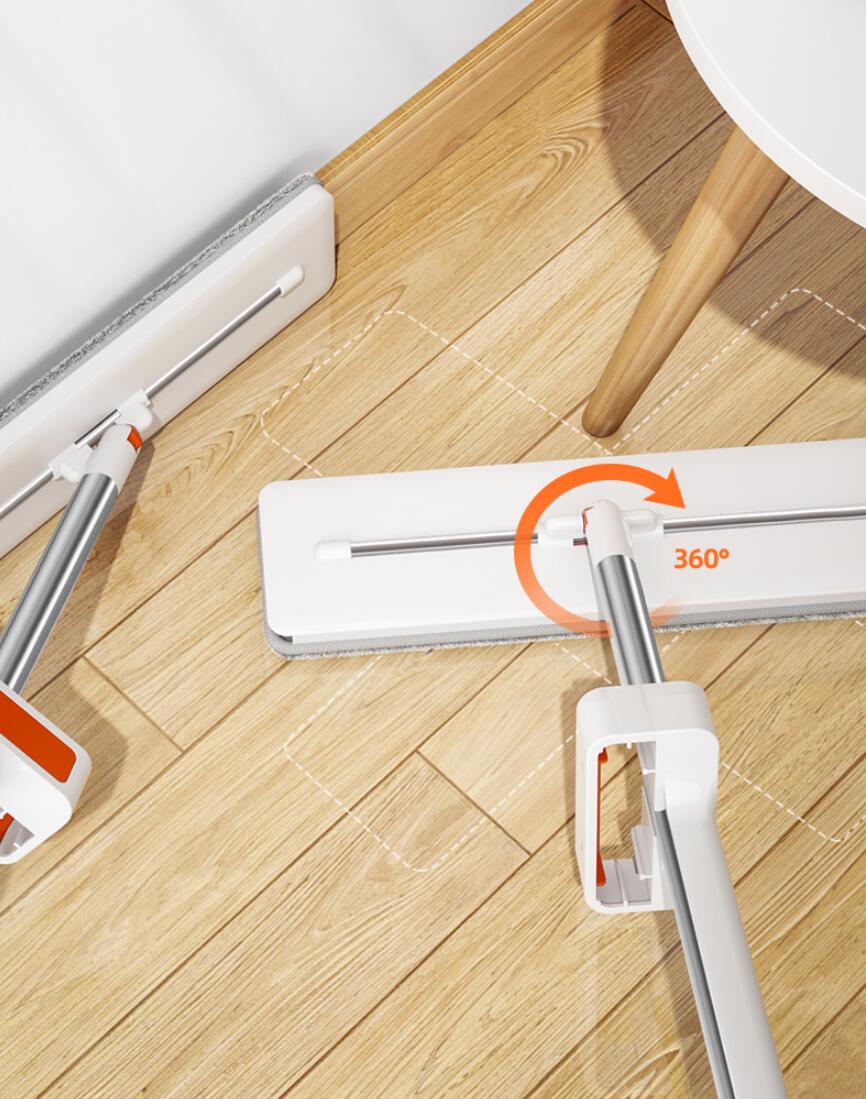 Mop design，Hand-free wash flat mop design，Cleaning tool design，Commodity Design，