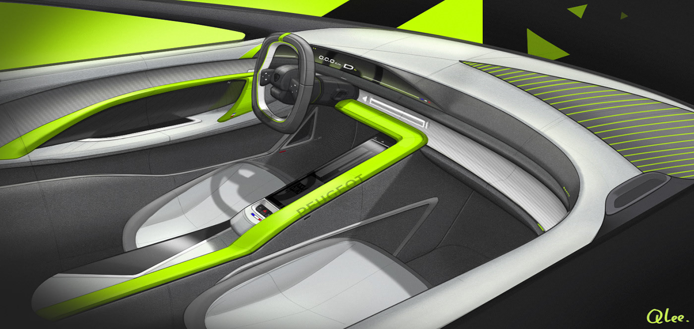 vehicle，Hand drawn，