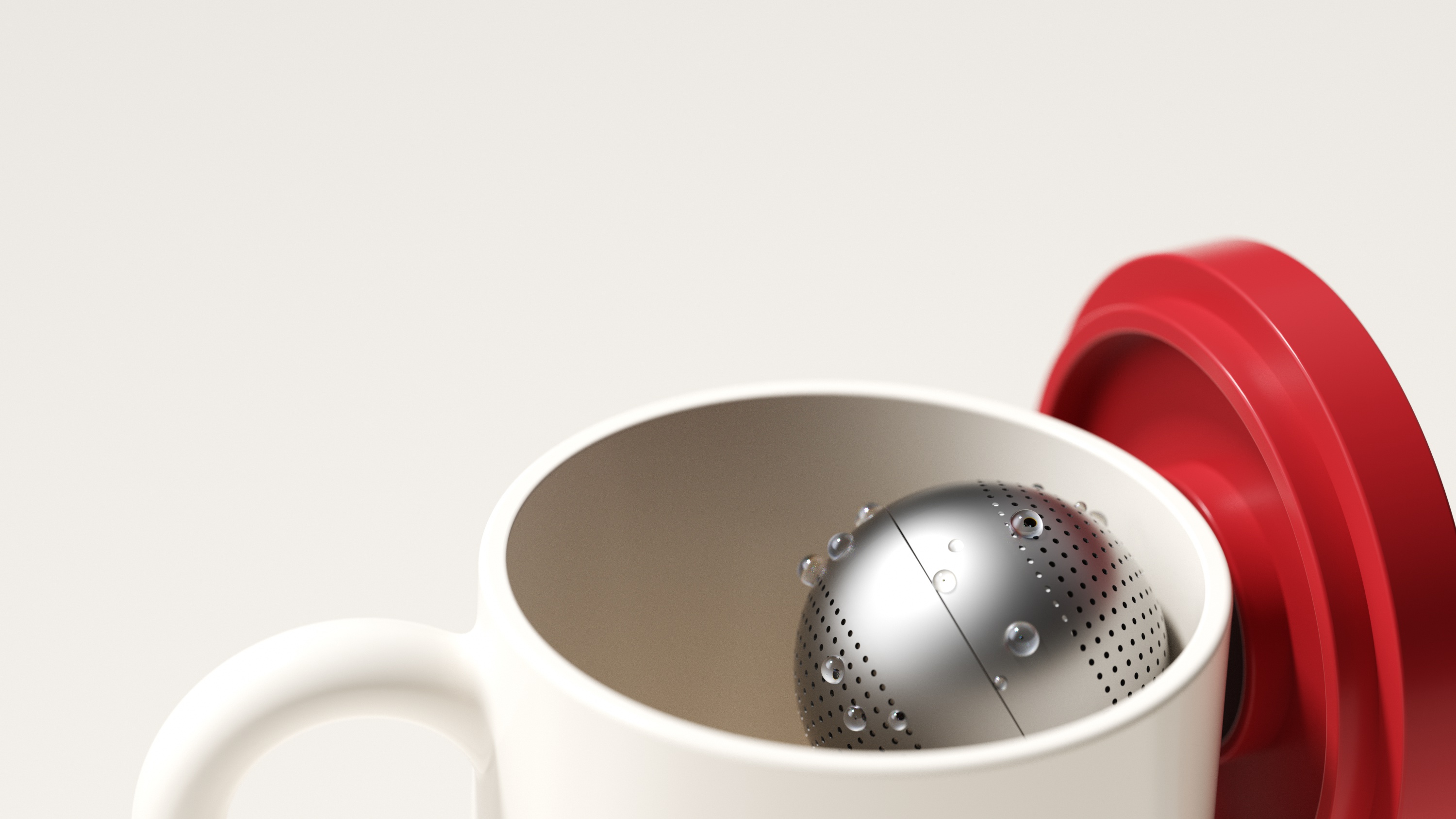 Mug, teacup, magnetic attraction，