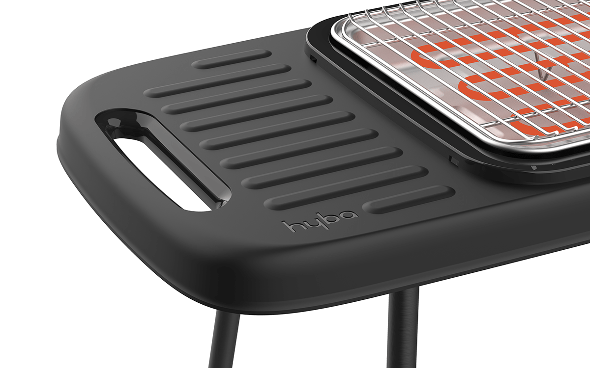Electric grill，Design，exquisite，simple and easy，environment protection，