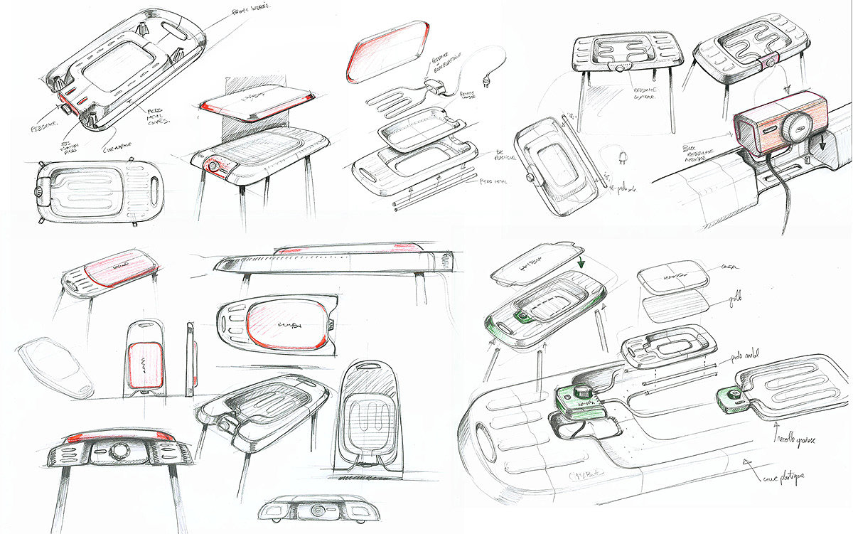 Electric grill，Design，exquisite，simple and easy，environment protection，