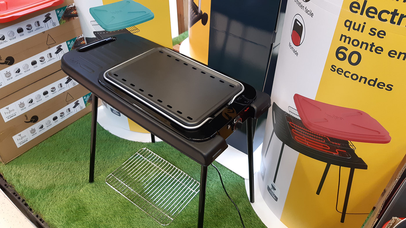 Electric grill，Design，exquisite，simple and easy，environment protection，