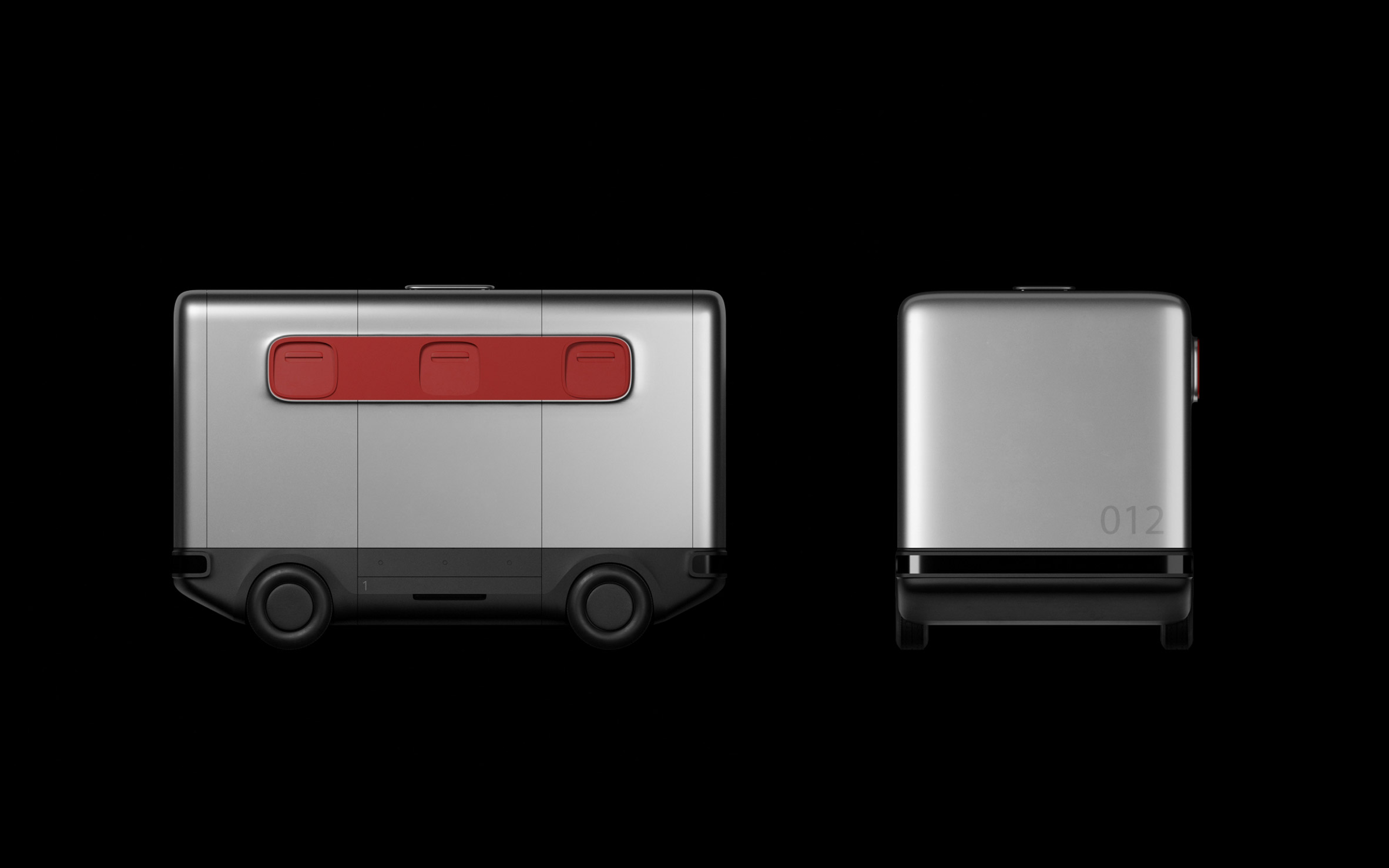 vehicle，Future traffic，Electric，Automatic garbage truck，Paris，conceptual design，