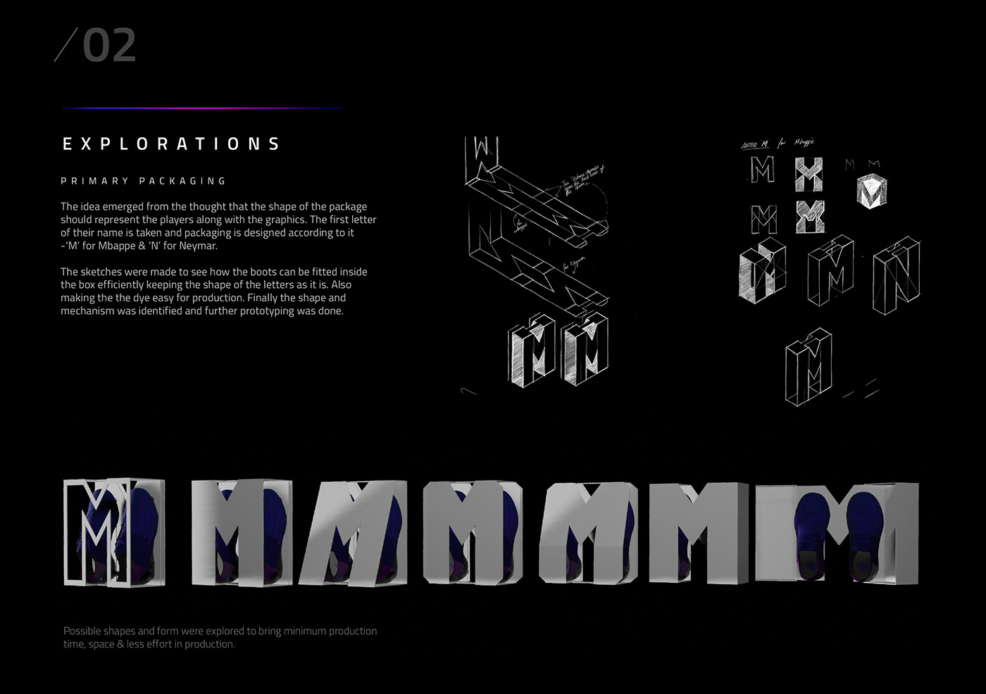 nike，packing design，Soccer shoes，