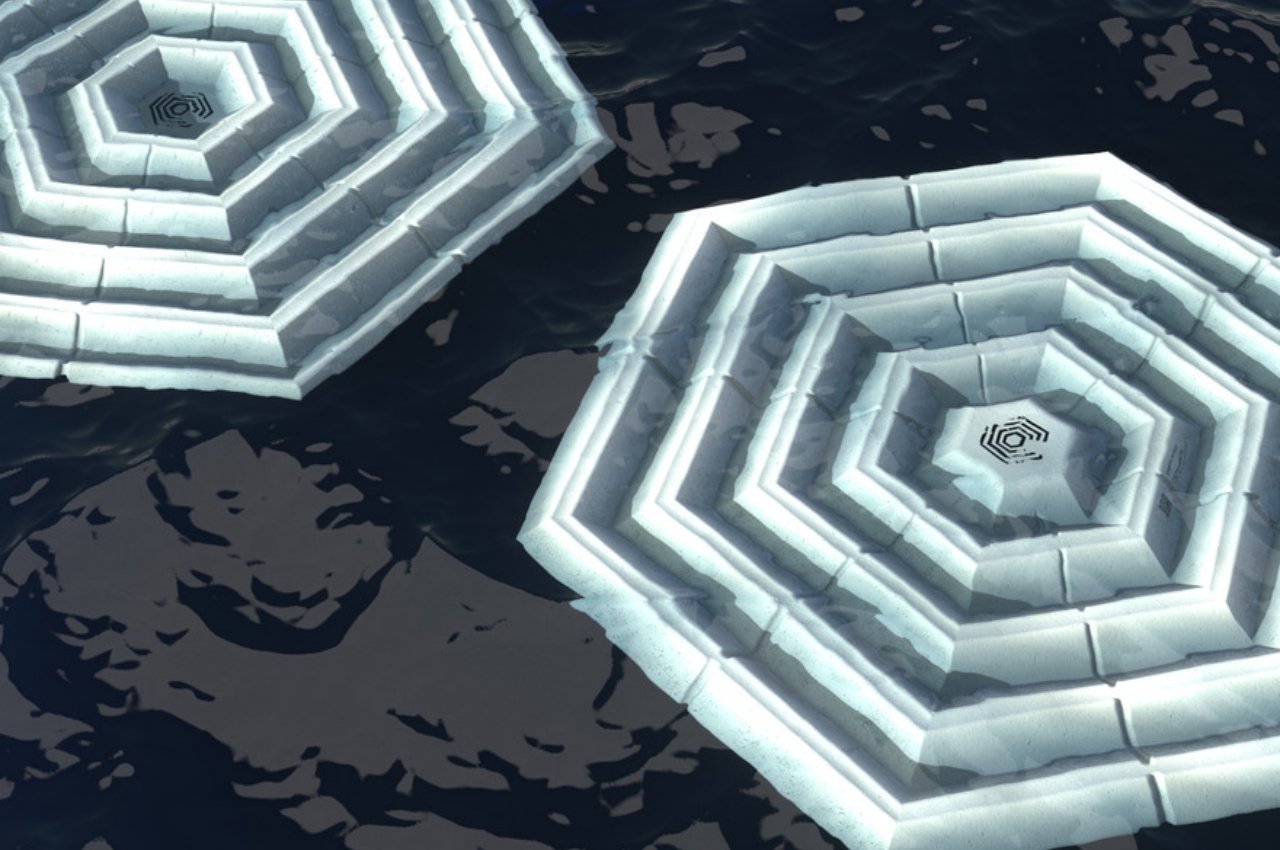 Artificial ice floes，arctic，science and technology，environment，ARCSTAR，