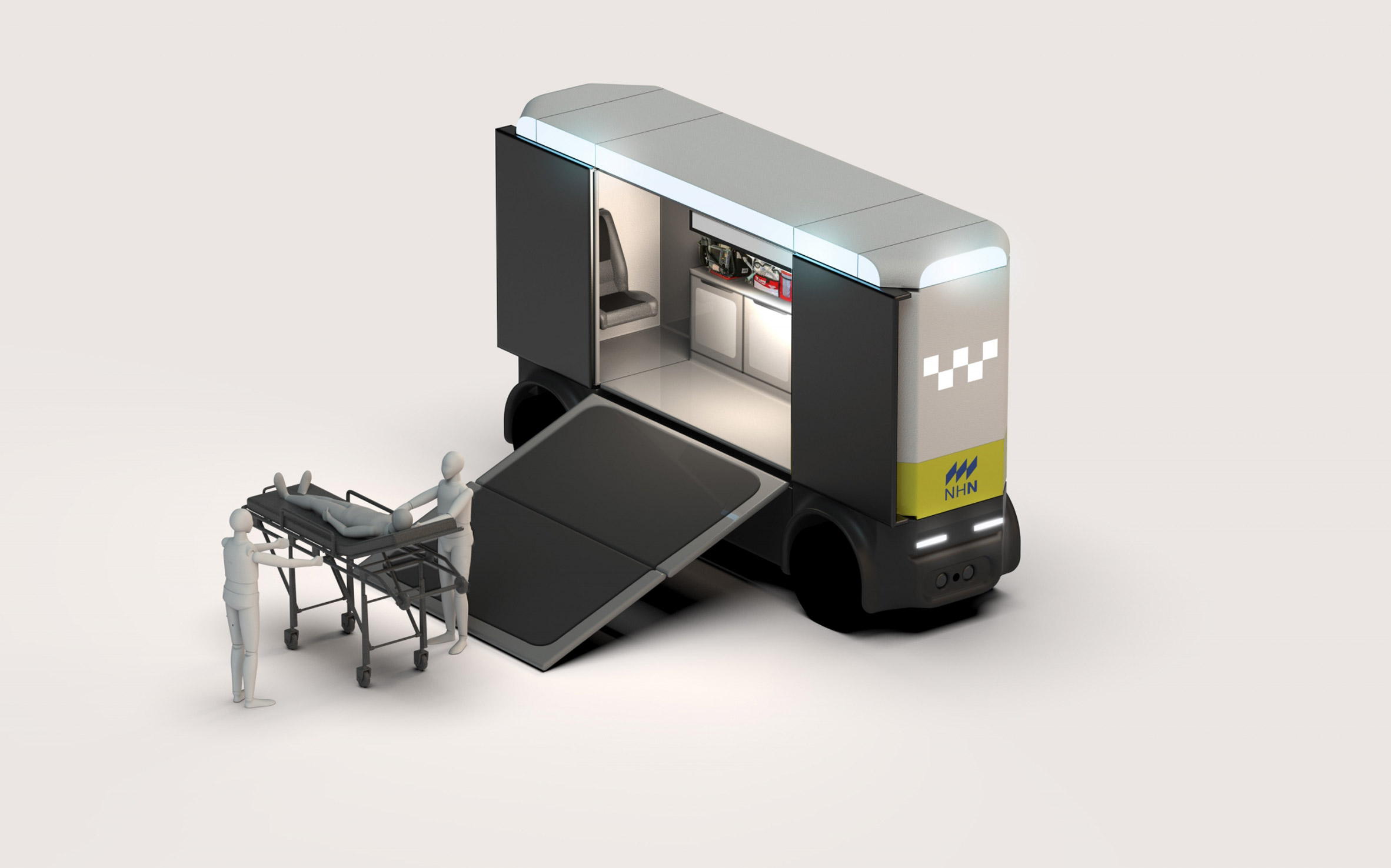 Emergency vehicle，Can be ejected，