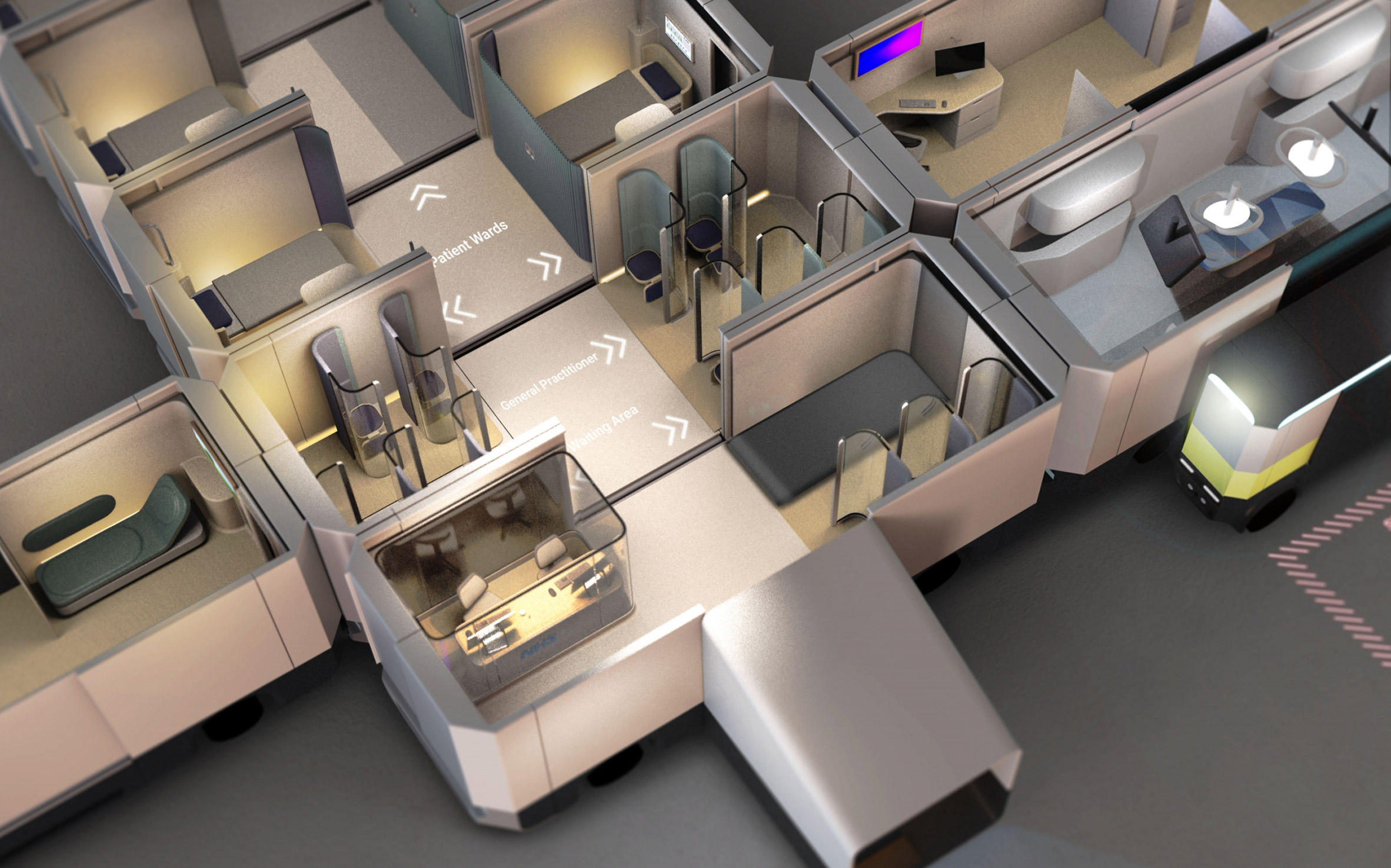 Emergency vehicle，Can be ejected，