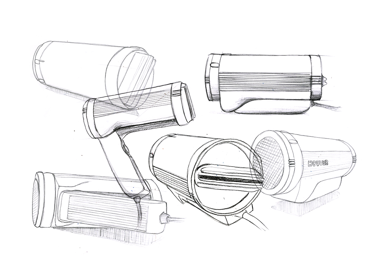 Hoover，hair drier，product design，industrial design，