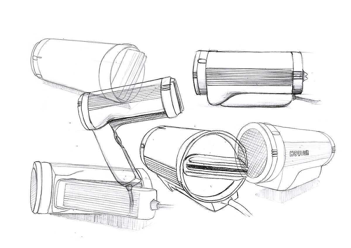 Hoover，吹风机，产品设计，工业设计，