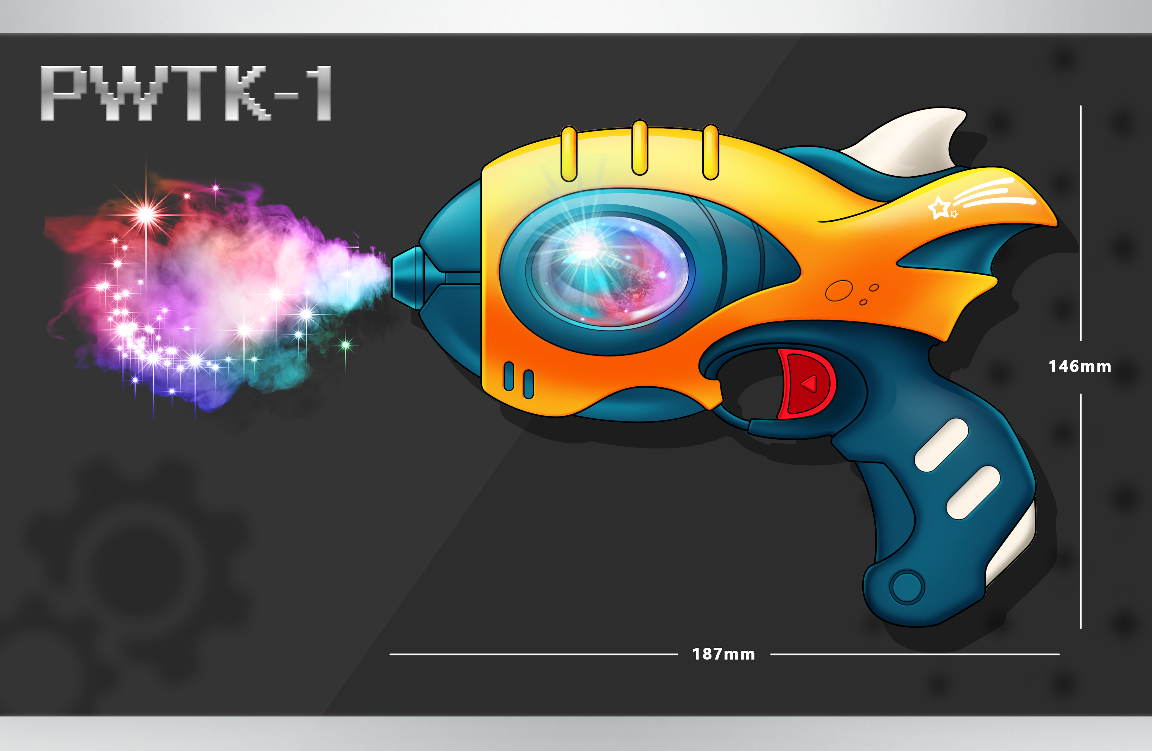 Toys，spray，Toy design，lighting，