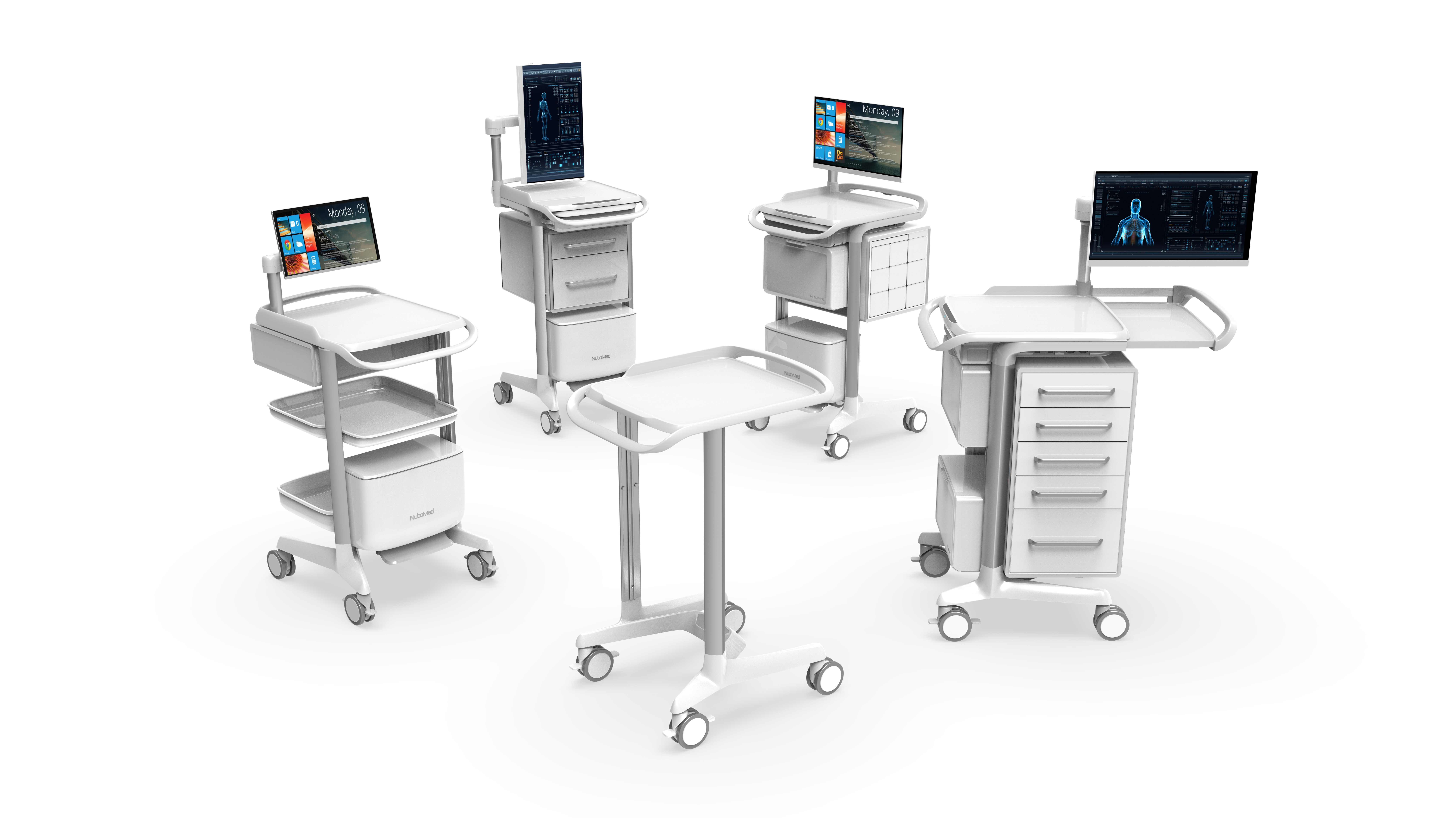 Nursing car，modularization，Lightness，Strong versatility，