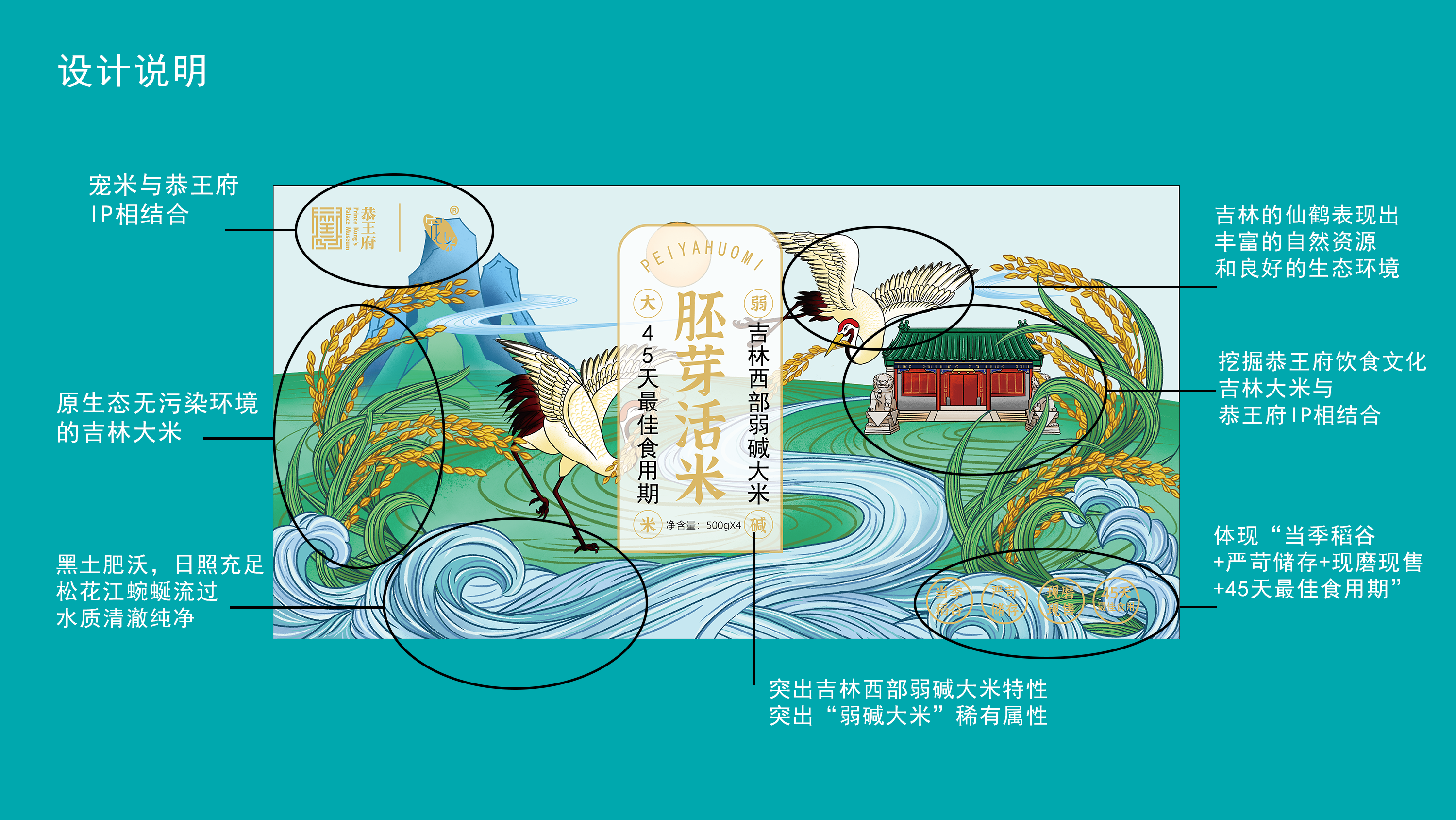 packing，Illustration，rice，