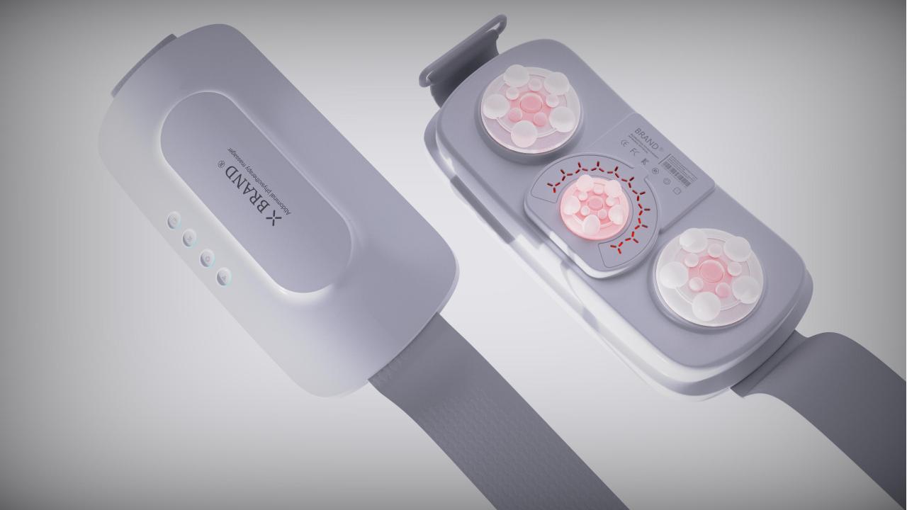 Massage apparatus，Abdominal massager，