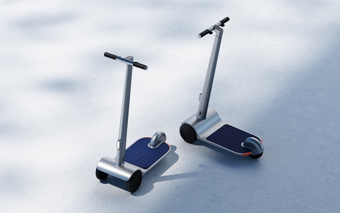 conceptual design，Electric scooter，Simplicity，exquisite，share，