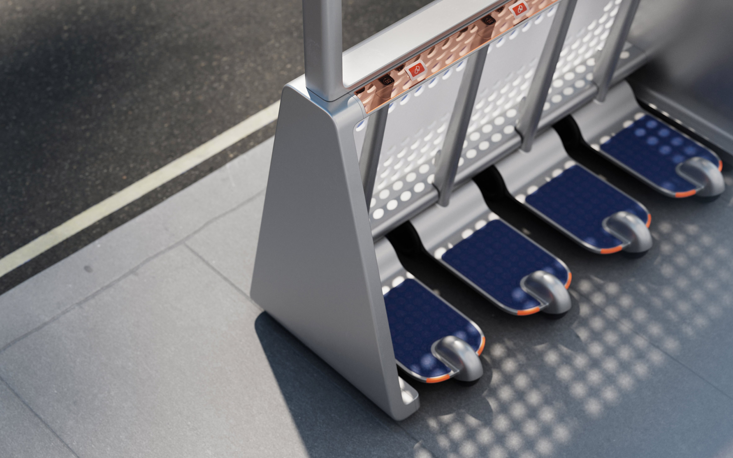 conceptual design，Electric scooter，Simplicity，exquisite，share，