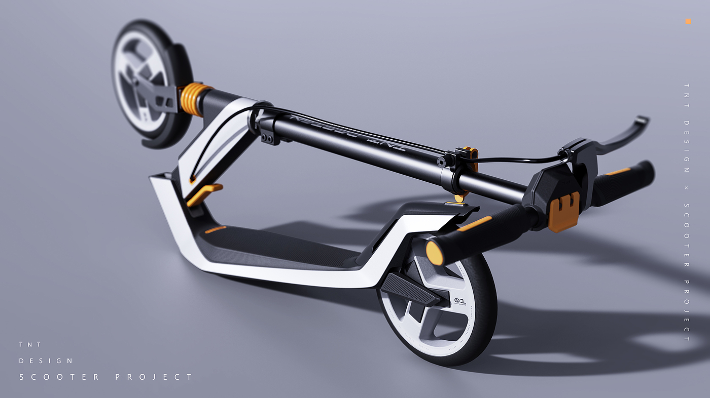 Scooter design，Children's scooters，product design，Mecha，