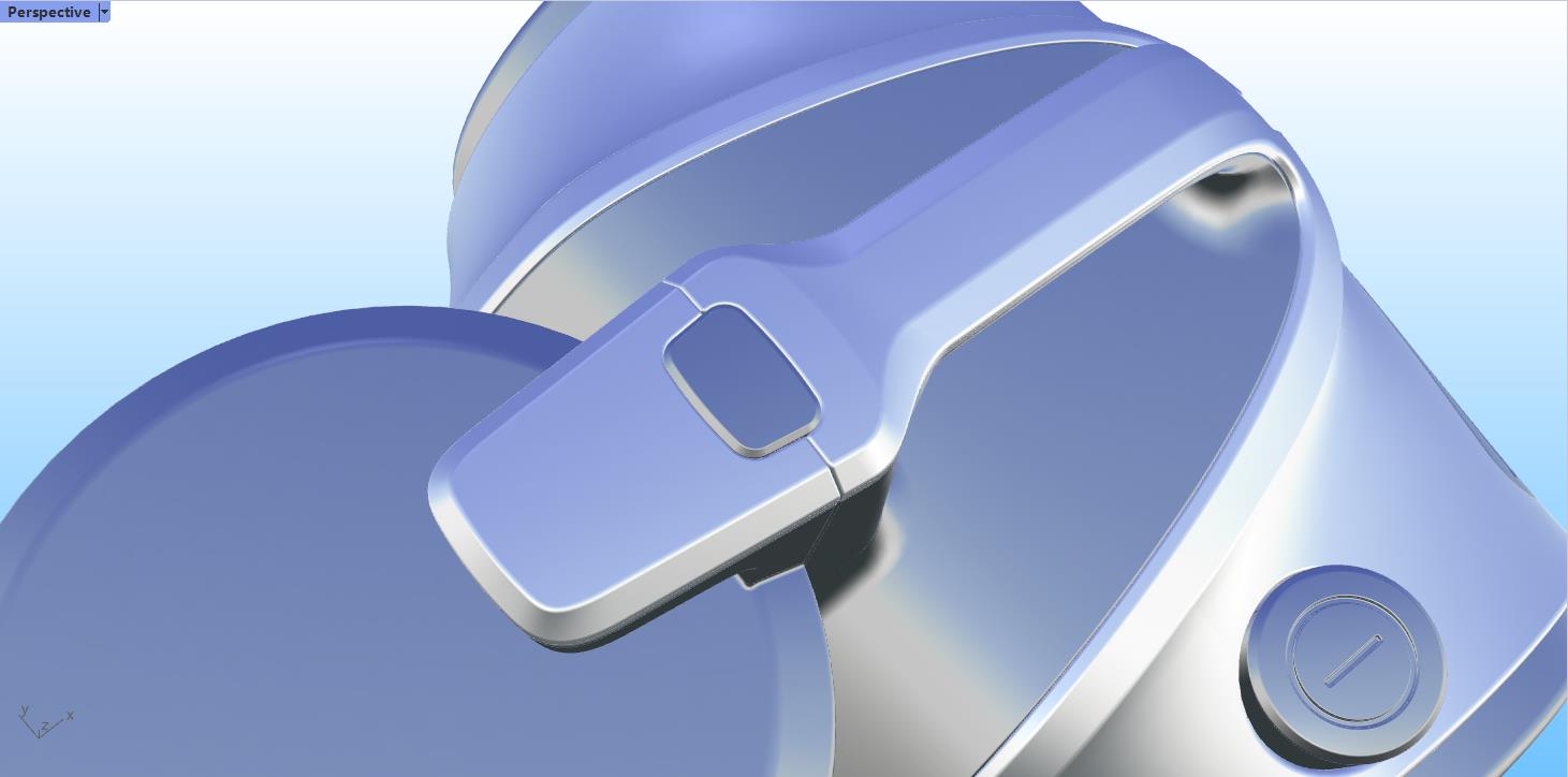 an electric appliance，Vacuum cleaner，Rhinoceros modeling，Rhino modeling，industrial design，Modeling tutorial，