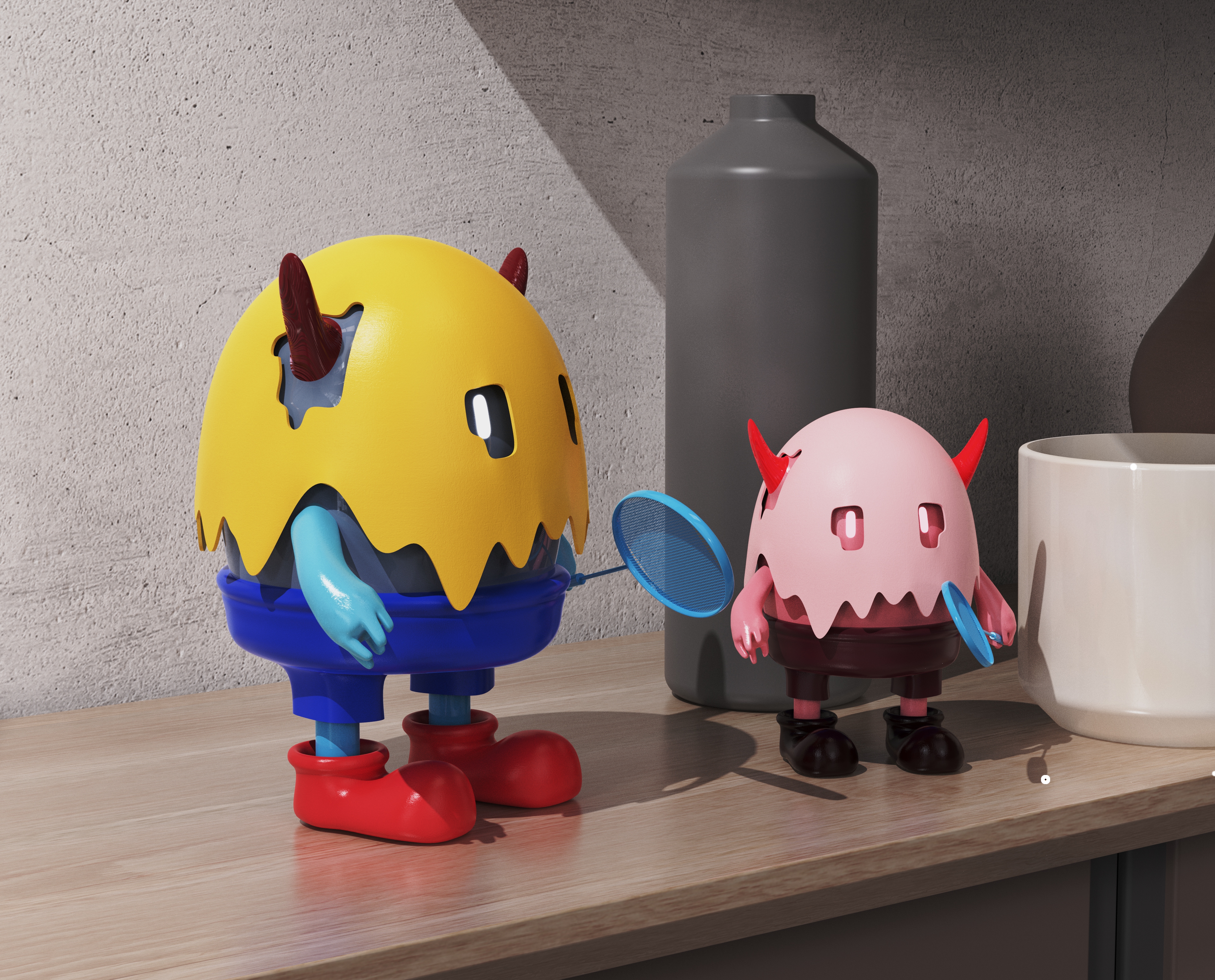 Toys, hand-held, pendants, daily exercises，