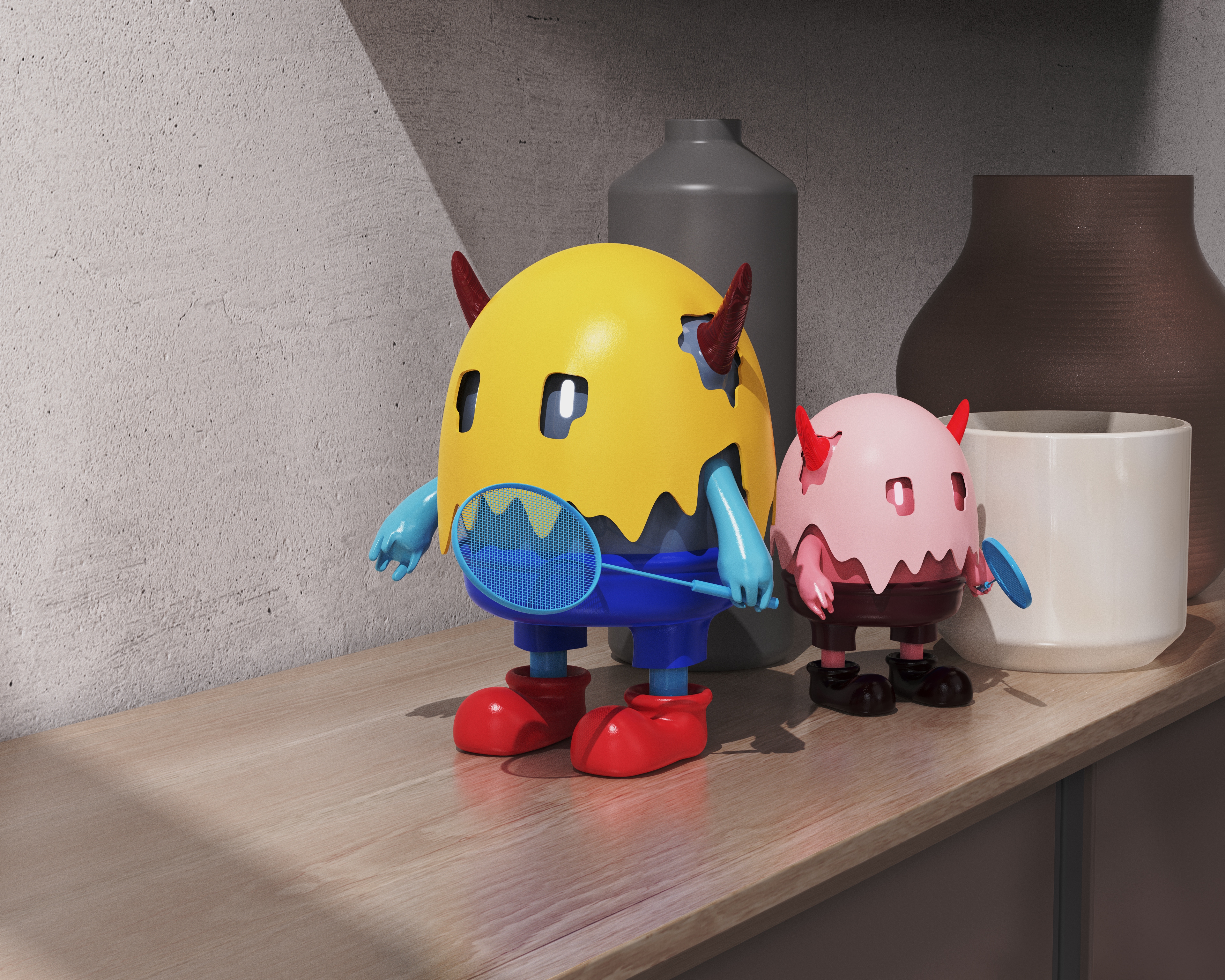 Toys, hand-held, pendants, daily exercises，