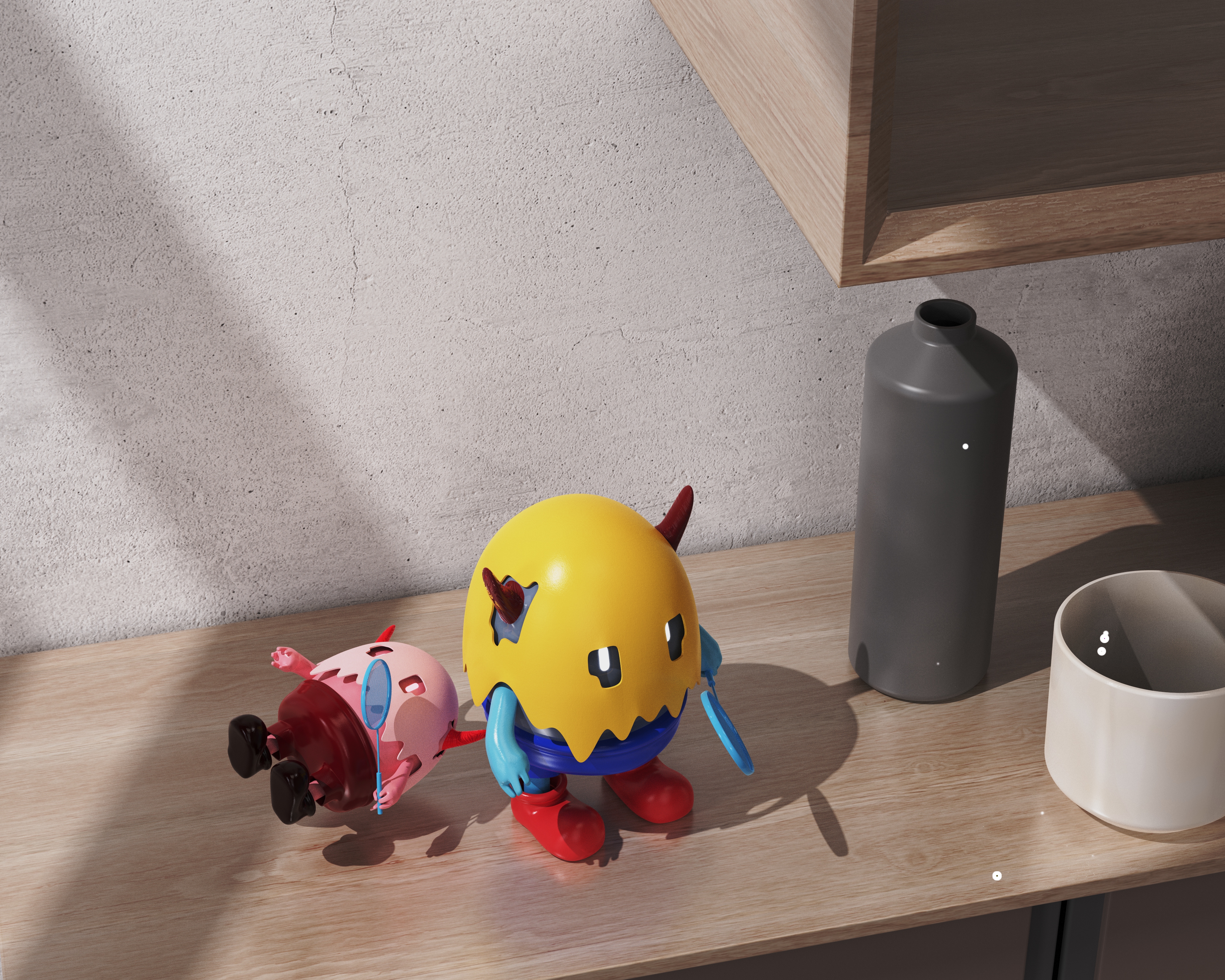 Toys, hand-held, pendants, daily exercises，