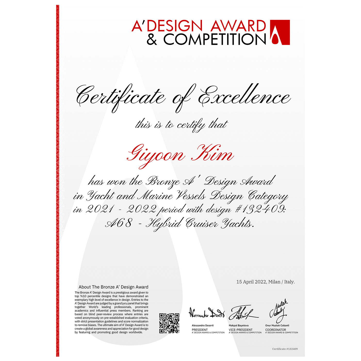 Cruiser，A'DESIGN Design Award，Large space，iceberg，Carbon reduction，