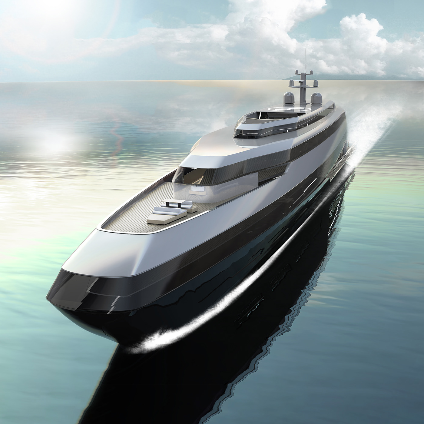 Cruiser，A'DESIGN Design Award，Large space，iceberg，Carbon reduction，