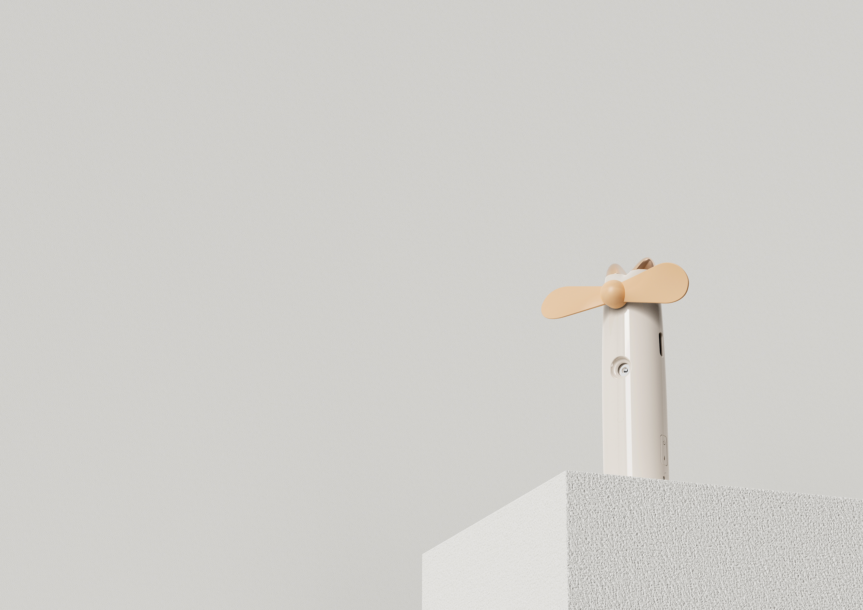 Fan，Original design，Water replenishing instrument，Small fan，electroplate，silica gel，household electrical appliances，spray，