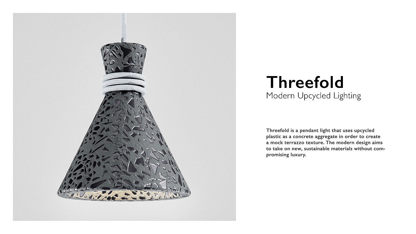 Threefold，灯具，环保，