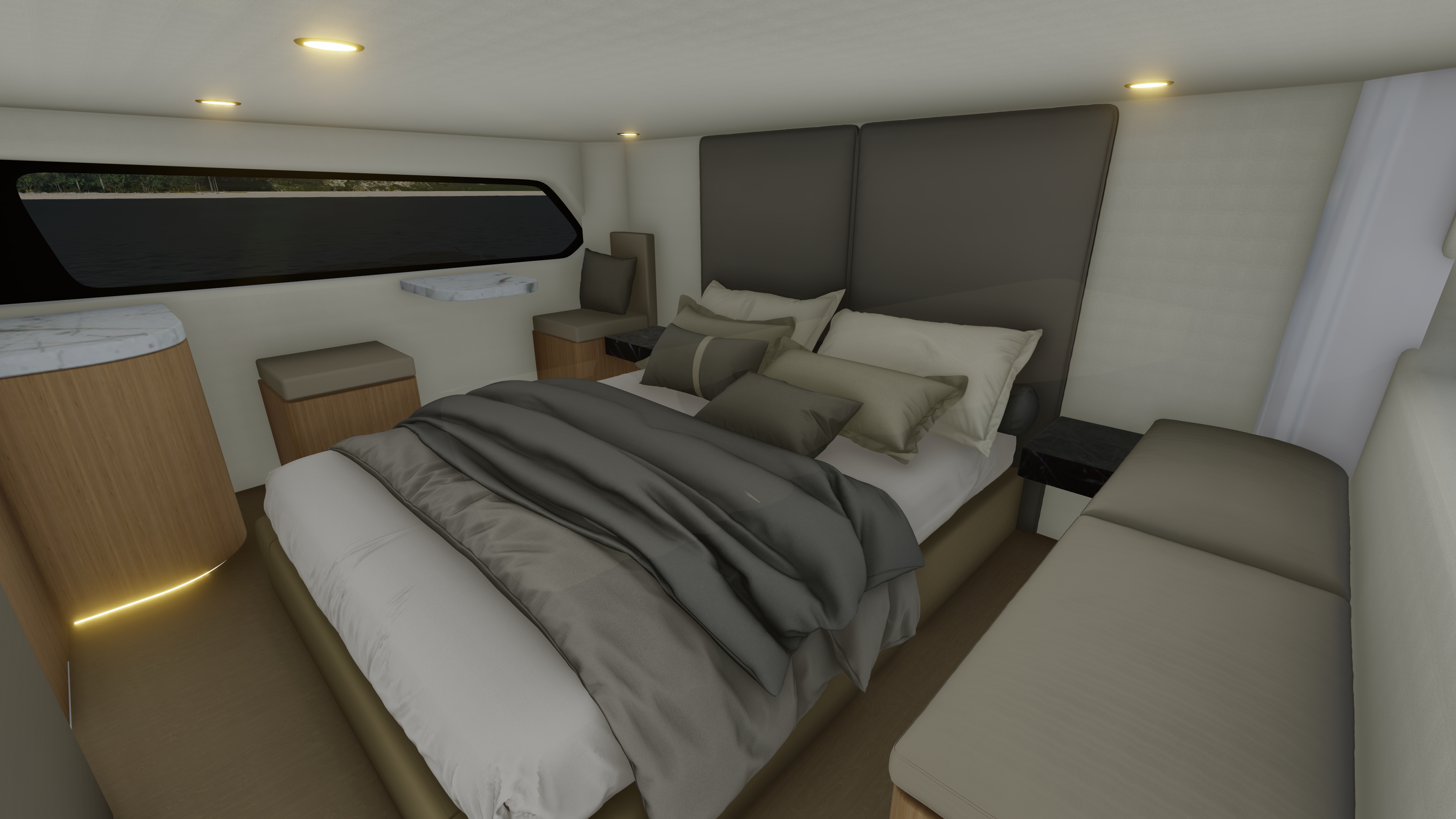 yacht，powerboat ，