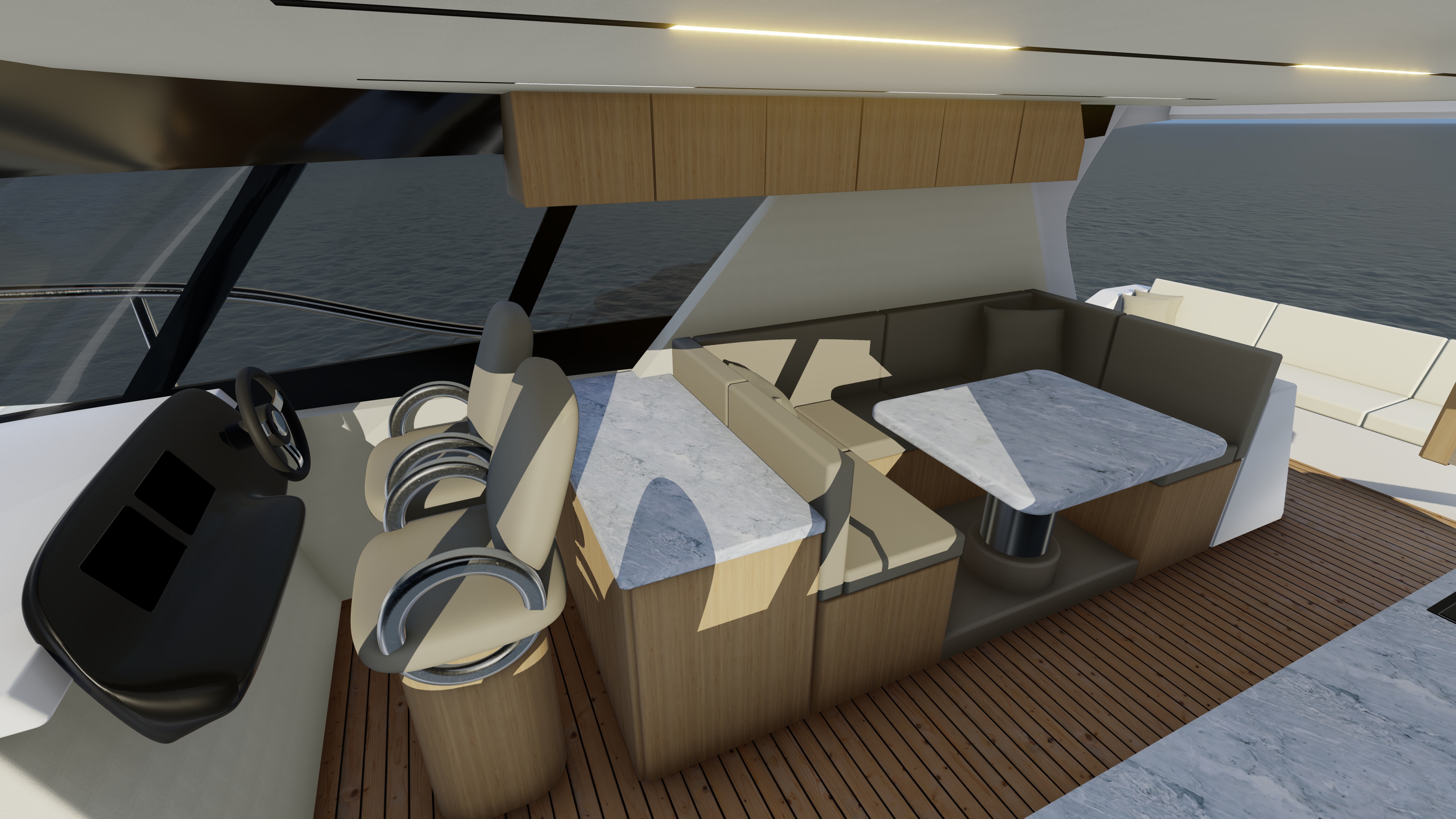 yacht，powerboat ，